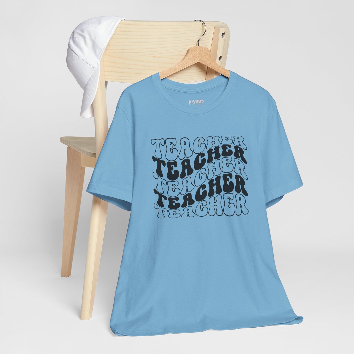 Trendy Groovy Teacher Soft Cotton Tee