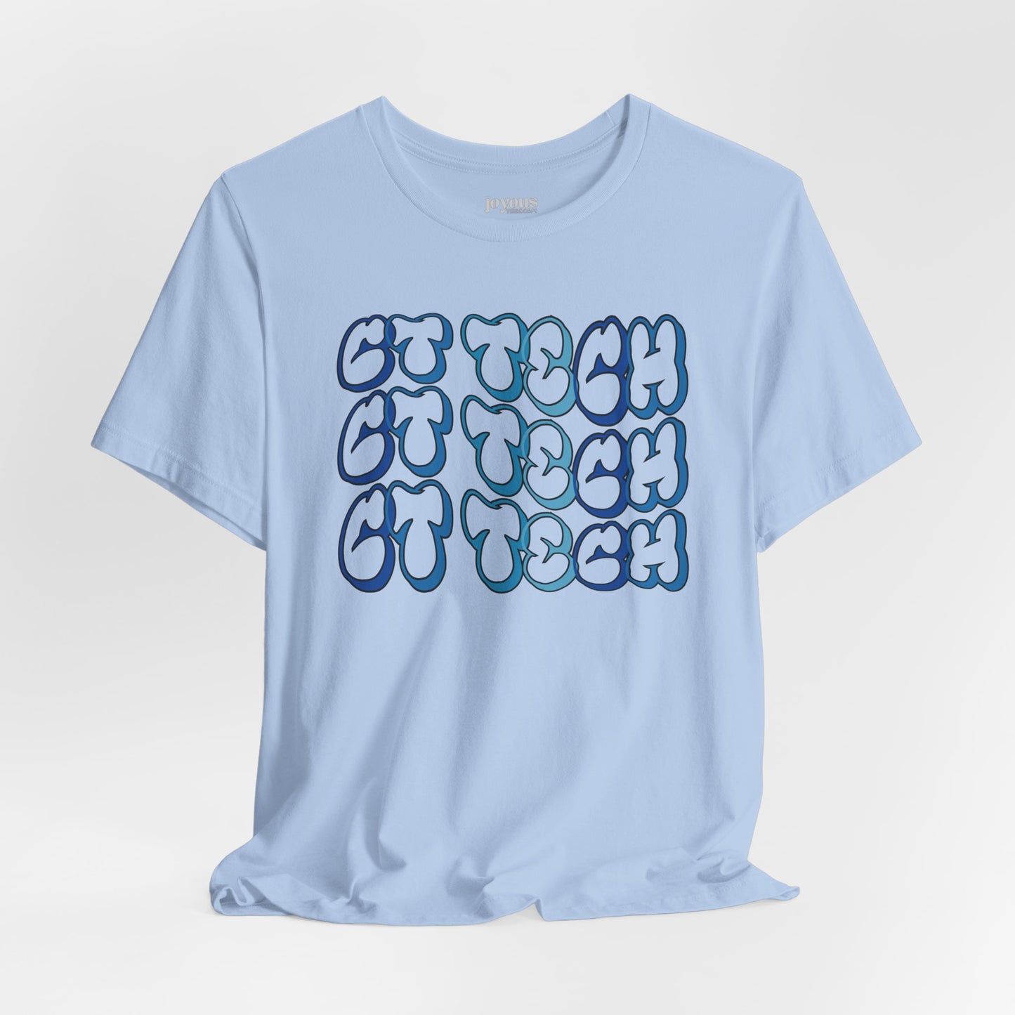 Groovy Blue CT Tech Shirt - CT Technologist Soft Cotton Tee