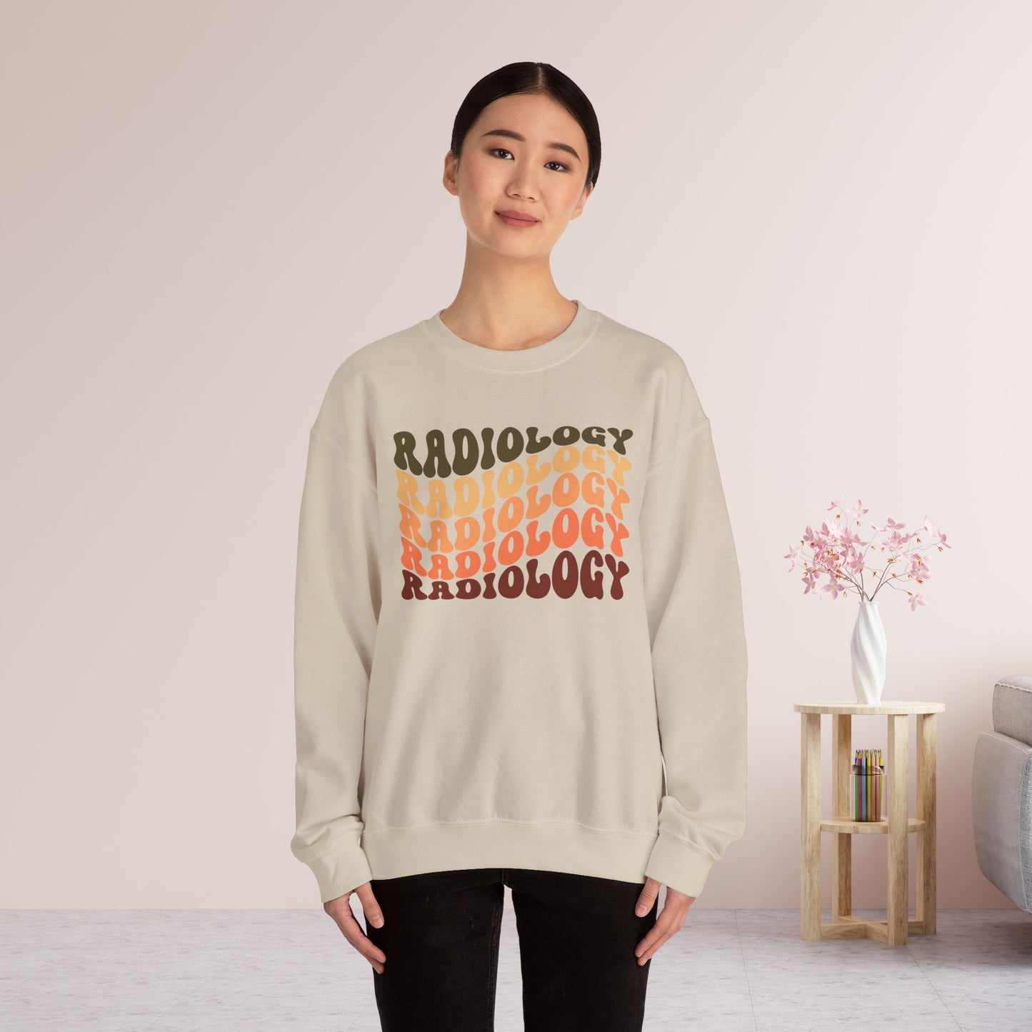 Groovy Radiology Sweatshirt for RAD Techs