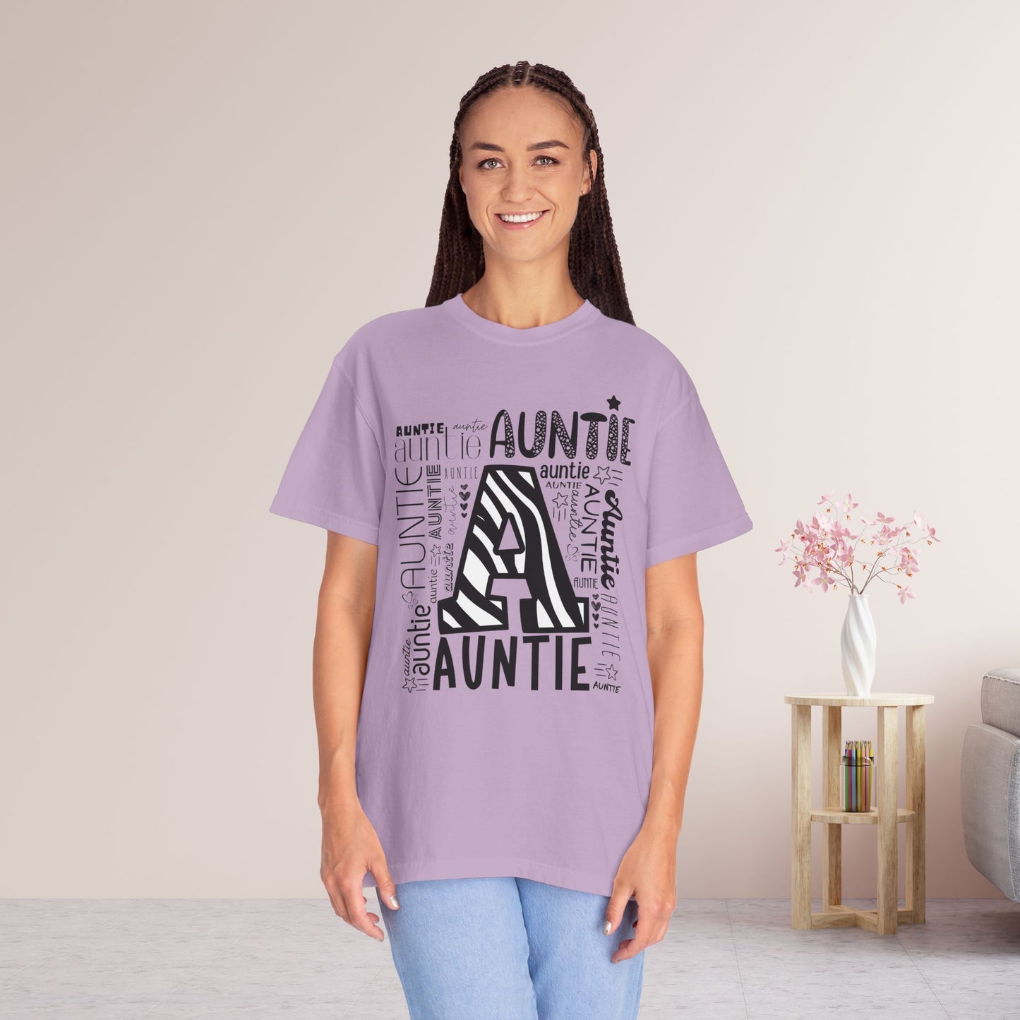 Comfort Colors Auntie Shirt