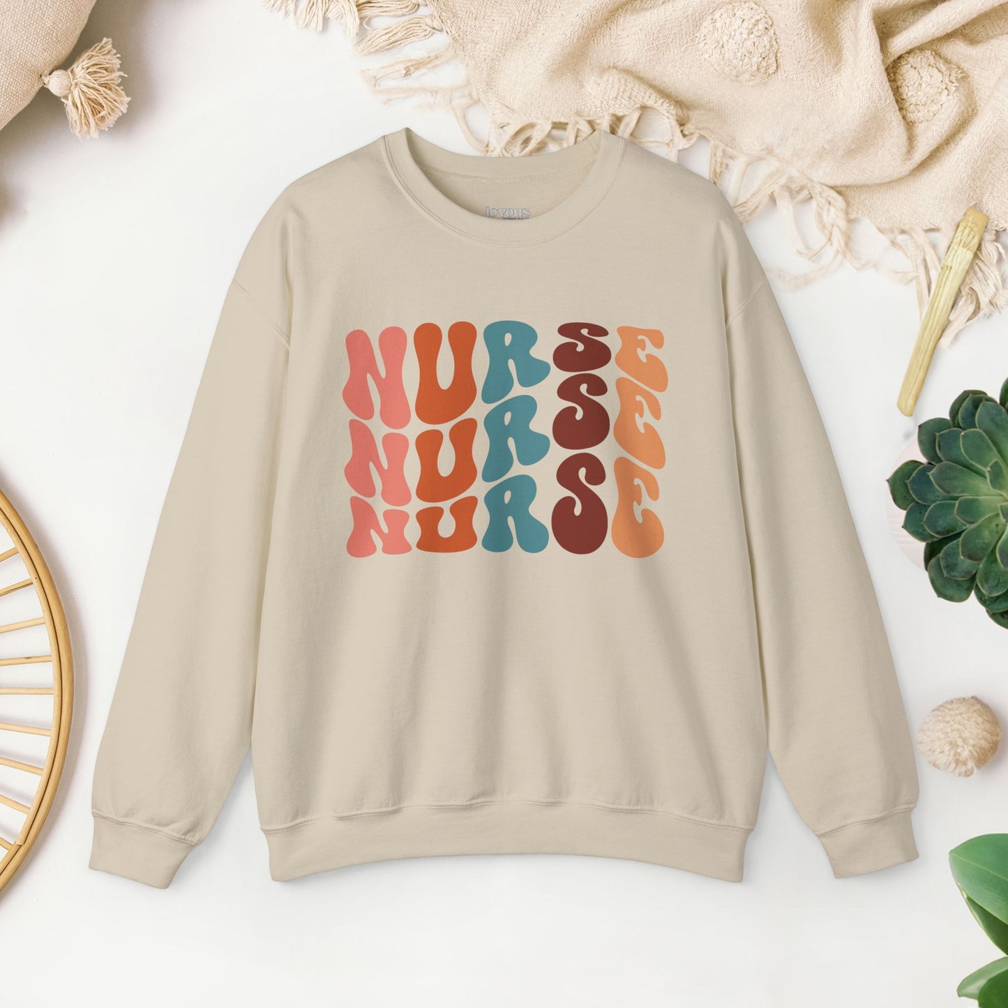 Groovy Unisex Nurse Sweatshirt