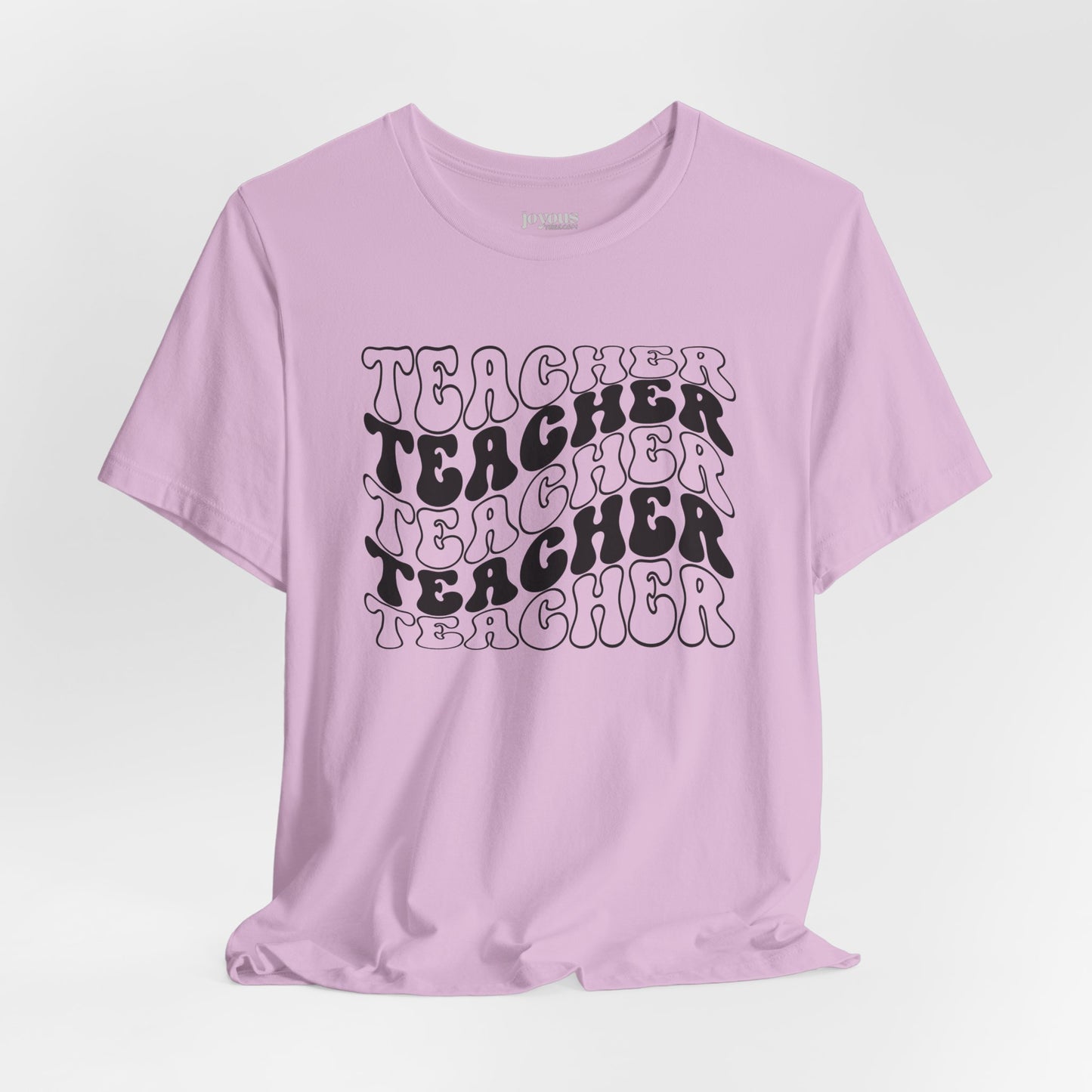 Trendy Groovy Teacher Soft Cotton Tee