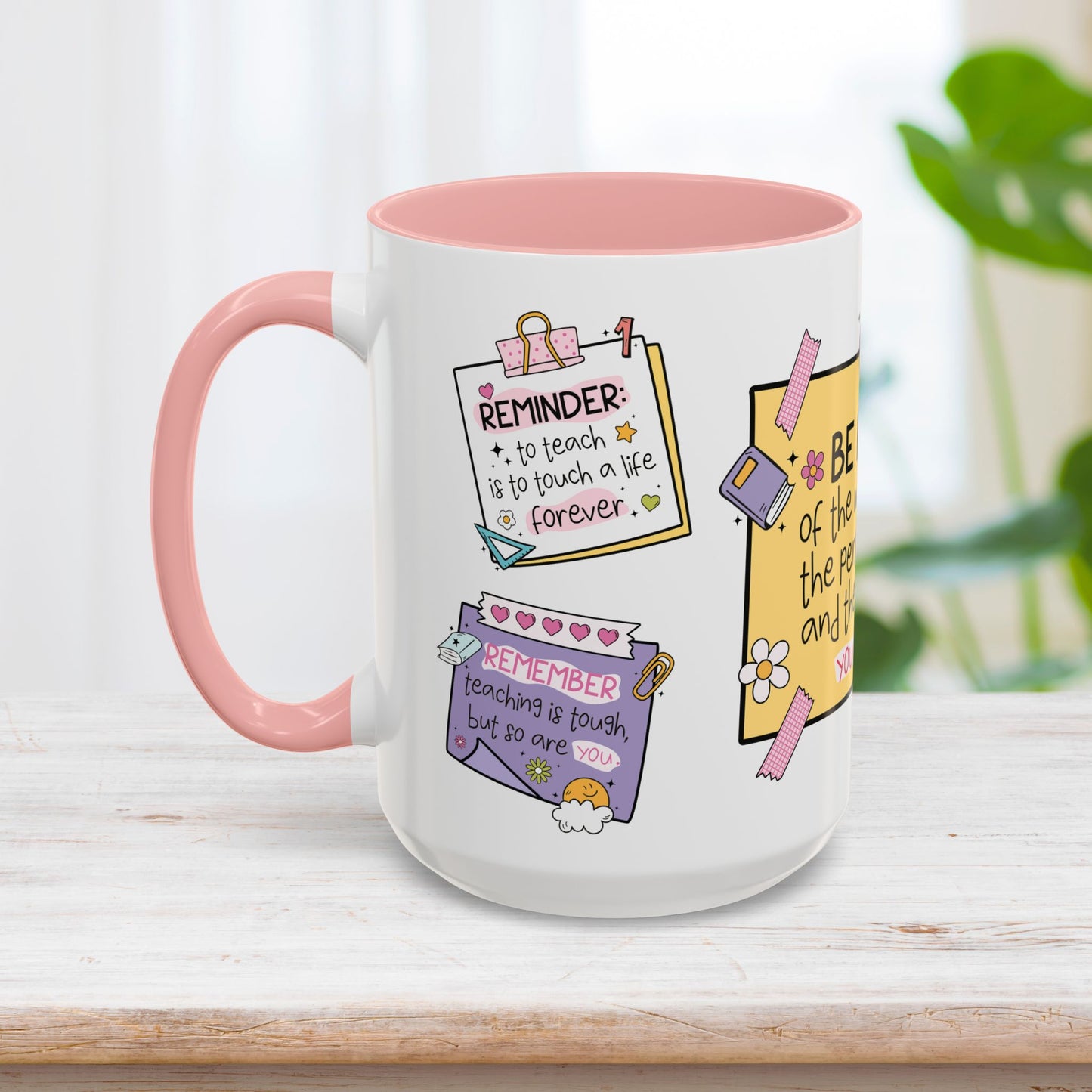 Trendy Motivational Teacher Mug