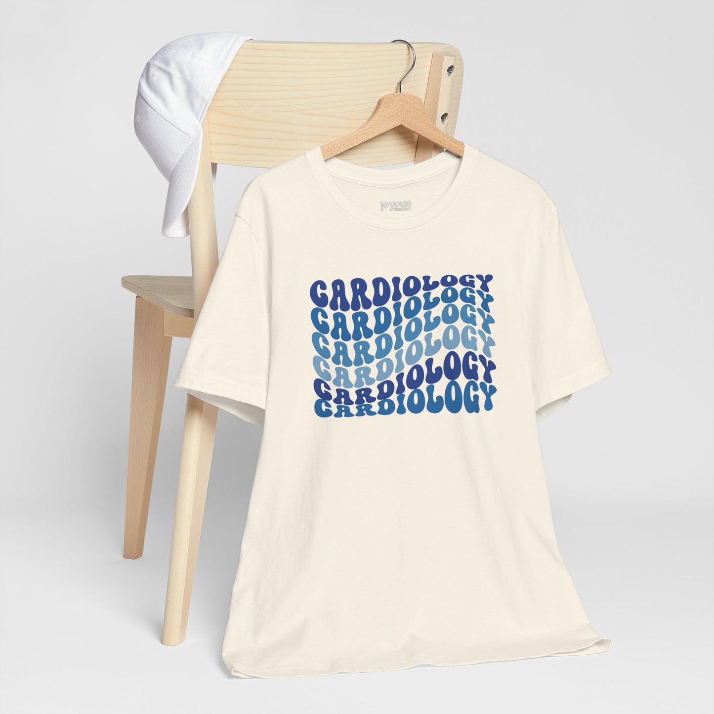 Groovy Blue Cardiology Shirt - Cardiac Nurse Soft Cotton Tee