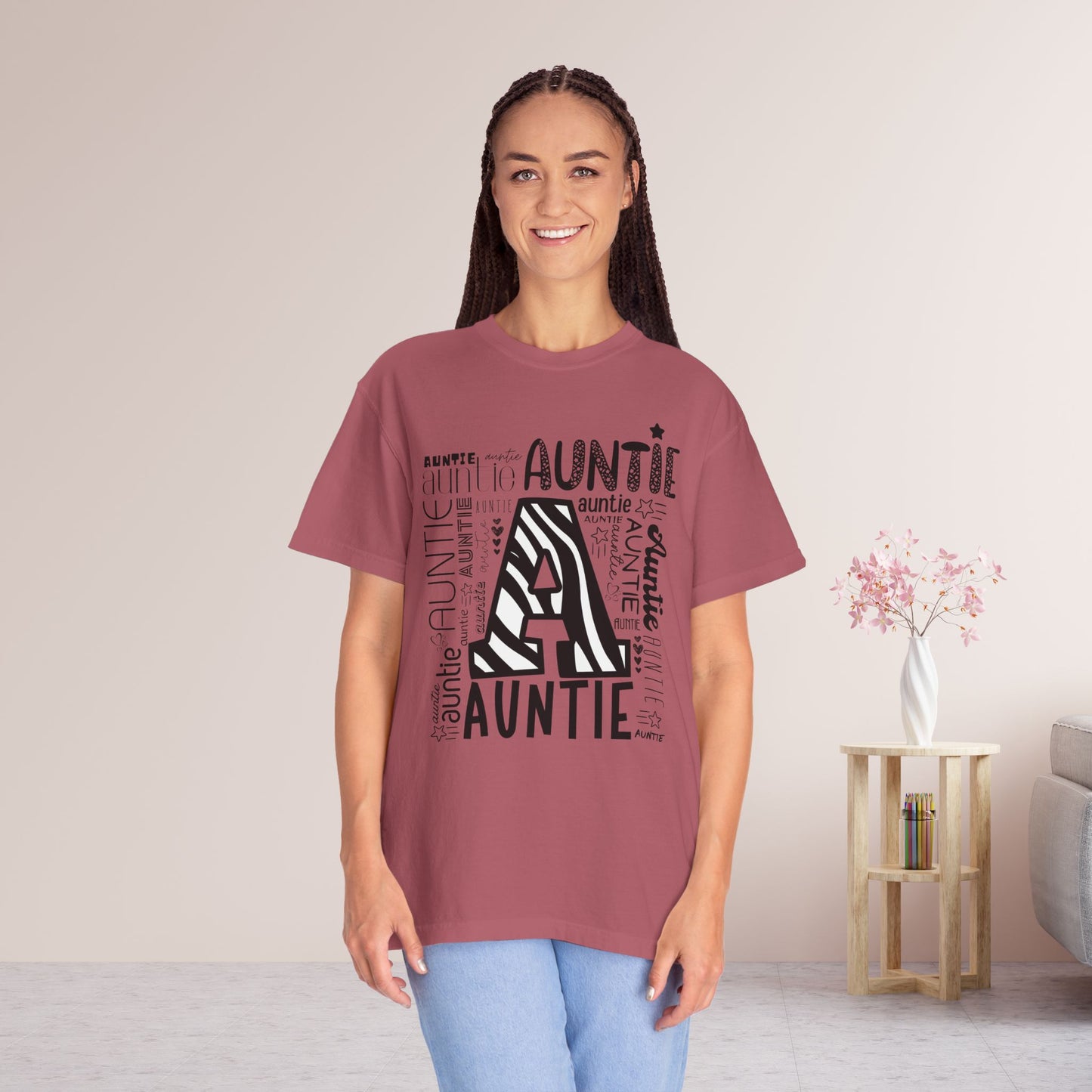 Comfort Colors Auntie Shirt