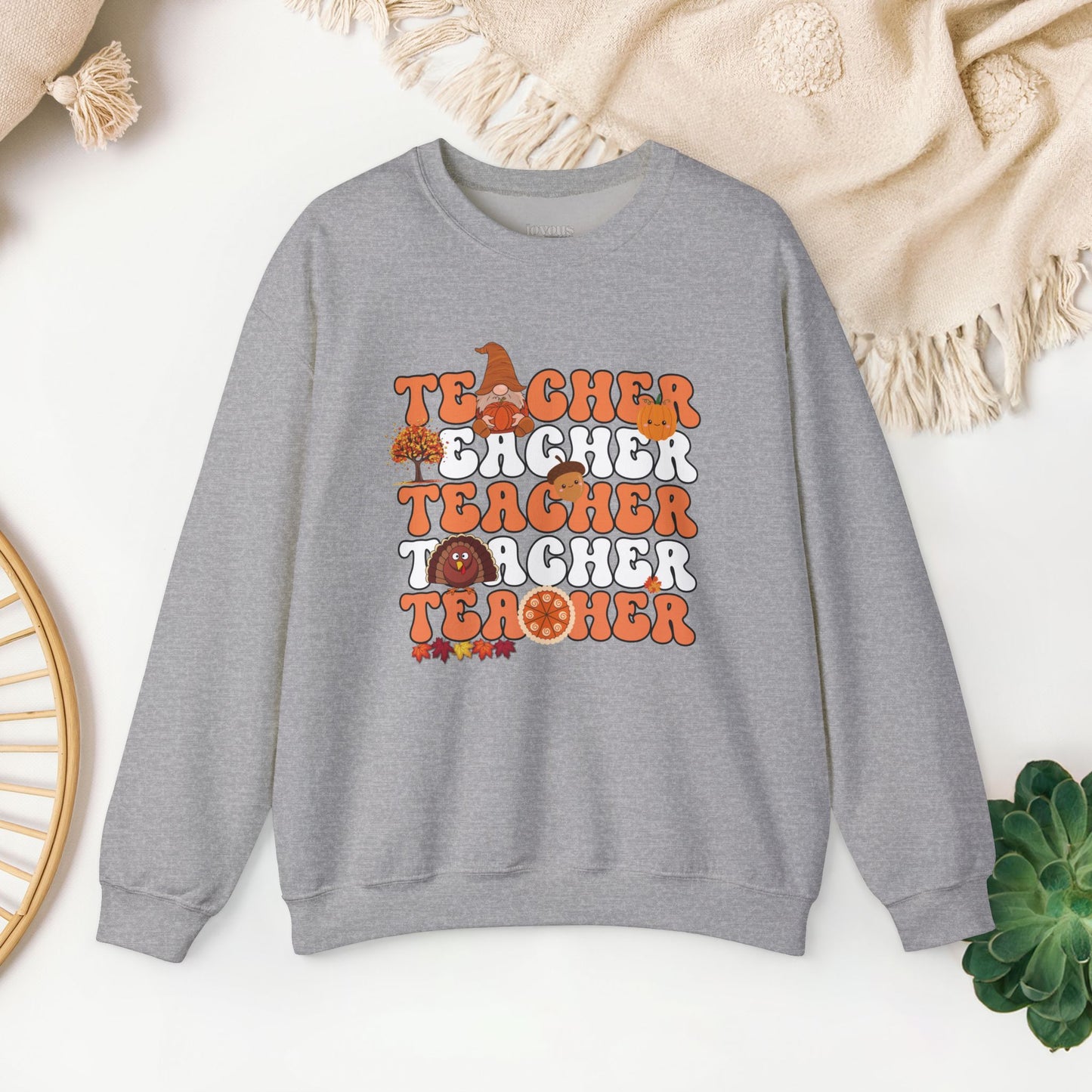 Groovy Thanksgiving Teacher Sweatshirt