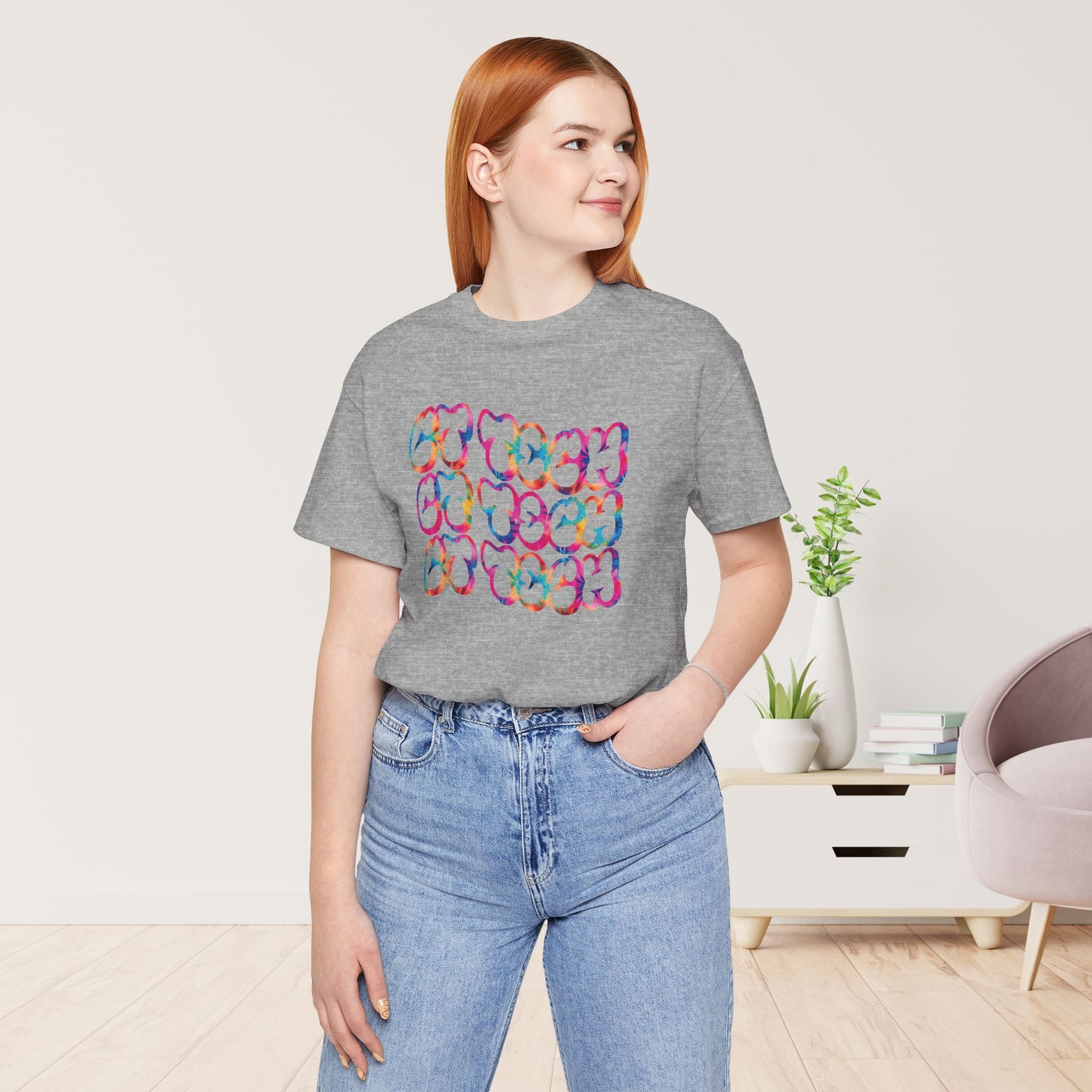 Tie Dye Groovy CT Tech Shirt - CT Technologist Soft Cotton Tee