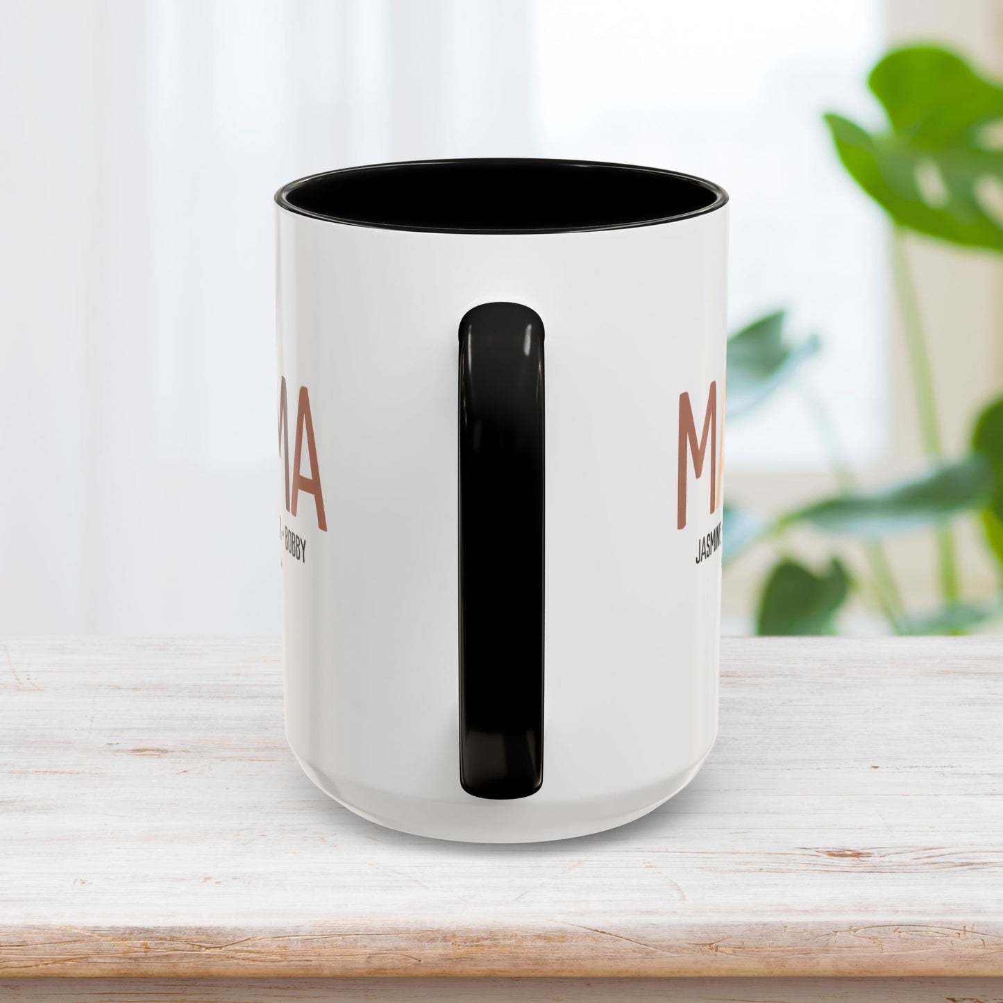 Personalized Mama Coffee Mug with Kids Names - Custom Mom Gifts for Mother's Day