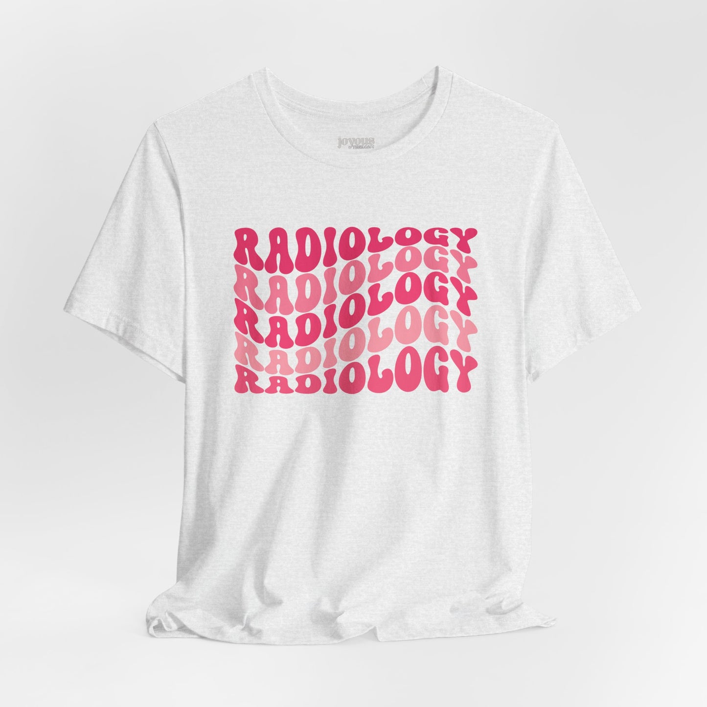 Groovy Pink Radiology Soft Cotton Tee