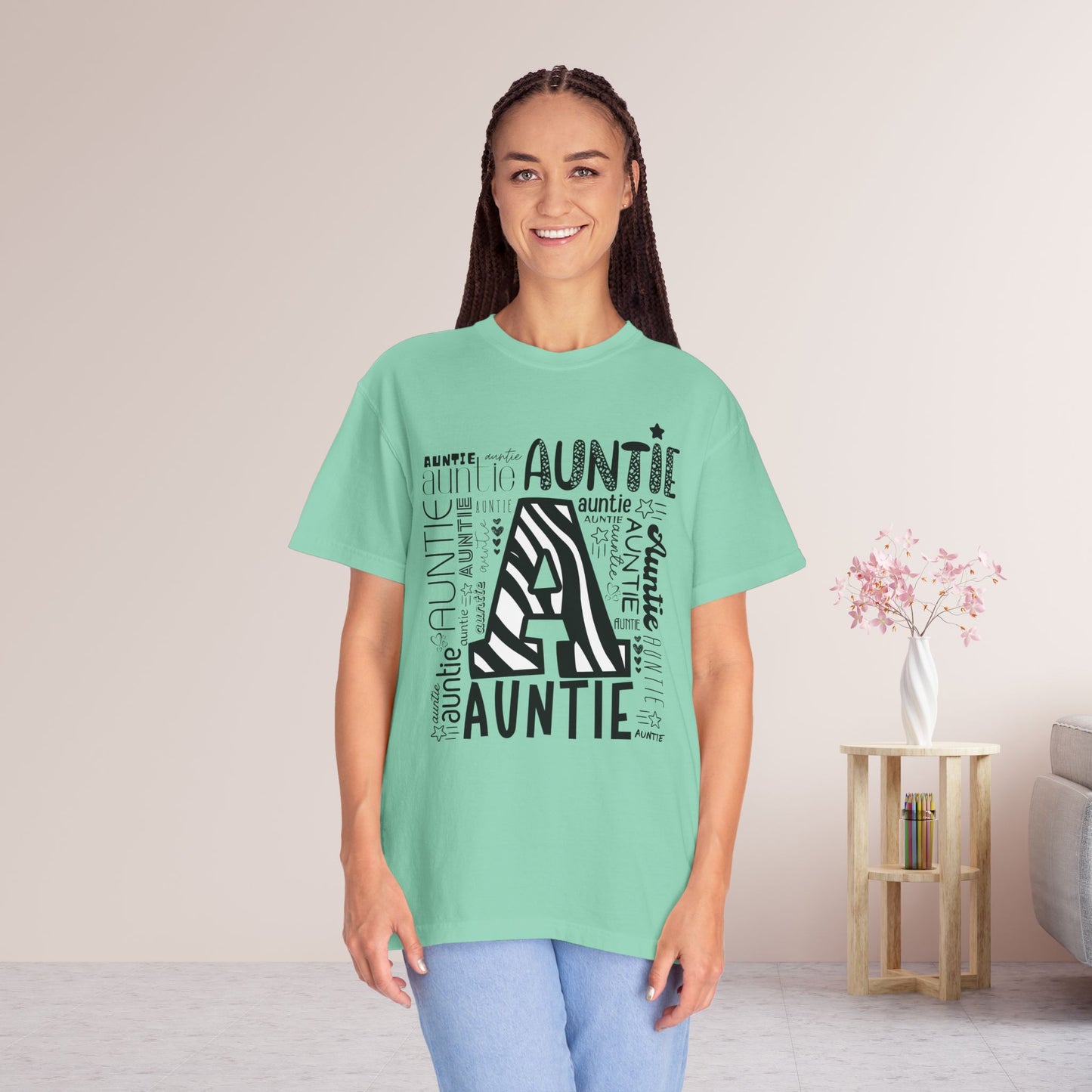 Comfort Colors Auntie Shirt