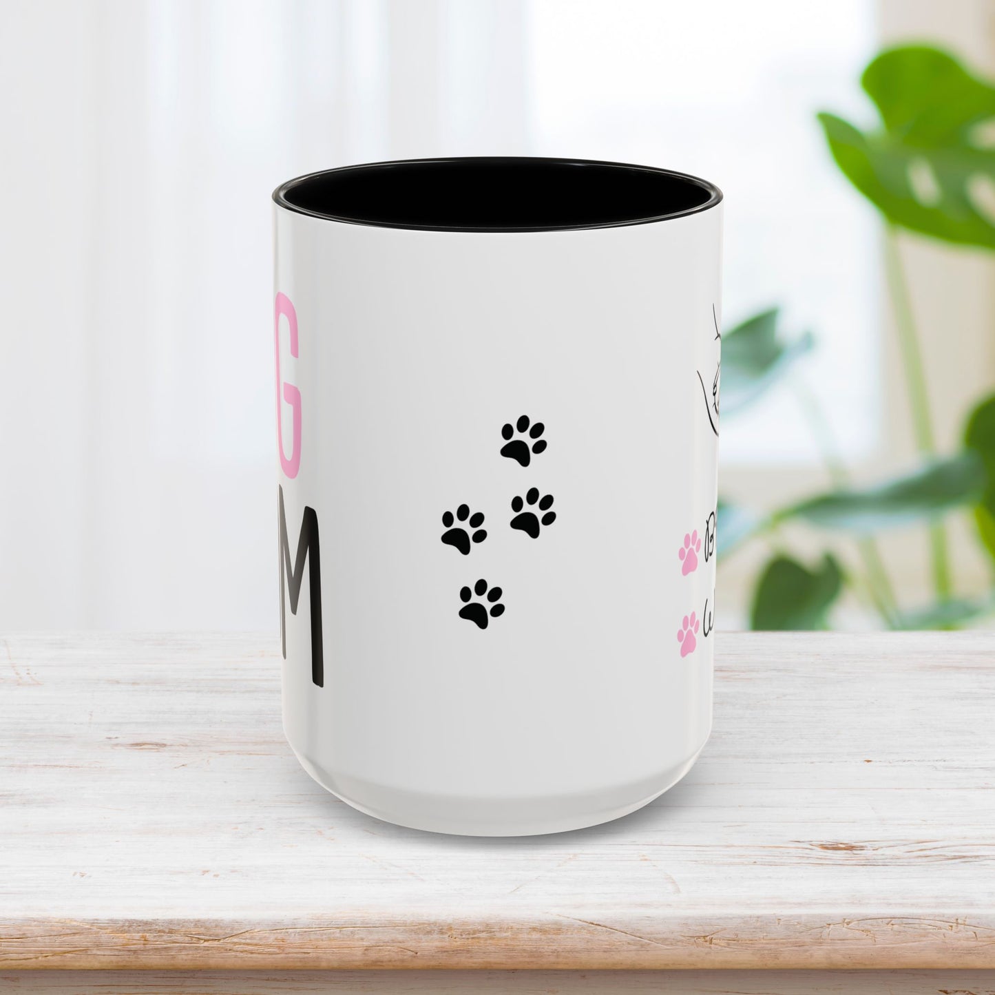 Personalized Dog Mom Coffee Mug with Dog Names - Custom Dog Mom Gifts for Mother's Day