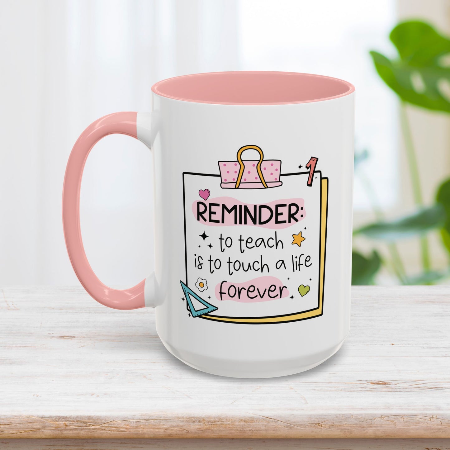 Trendy Motivational Teacher Mug