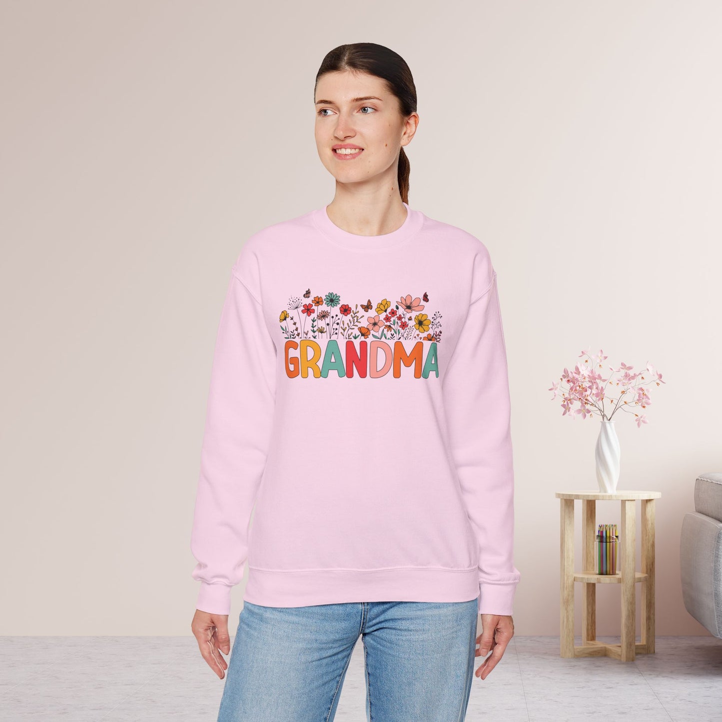 Spring Floral Grandma Sweatshirt