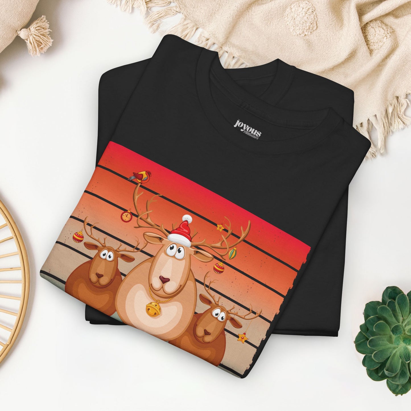 Everybody Prance Now Funny Christmas Shirt - Matching Family Christmas Heavy Cotton Tee