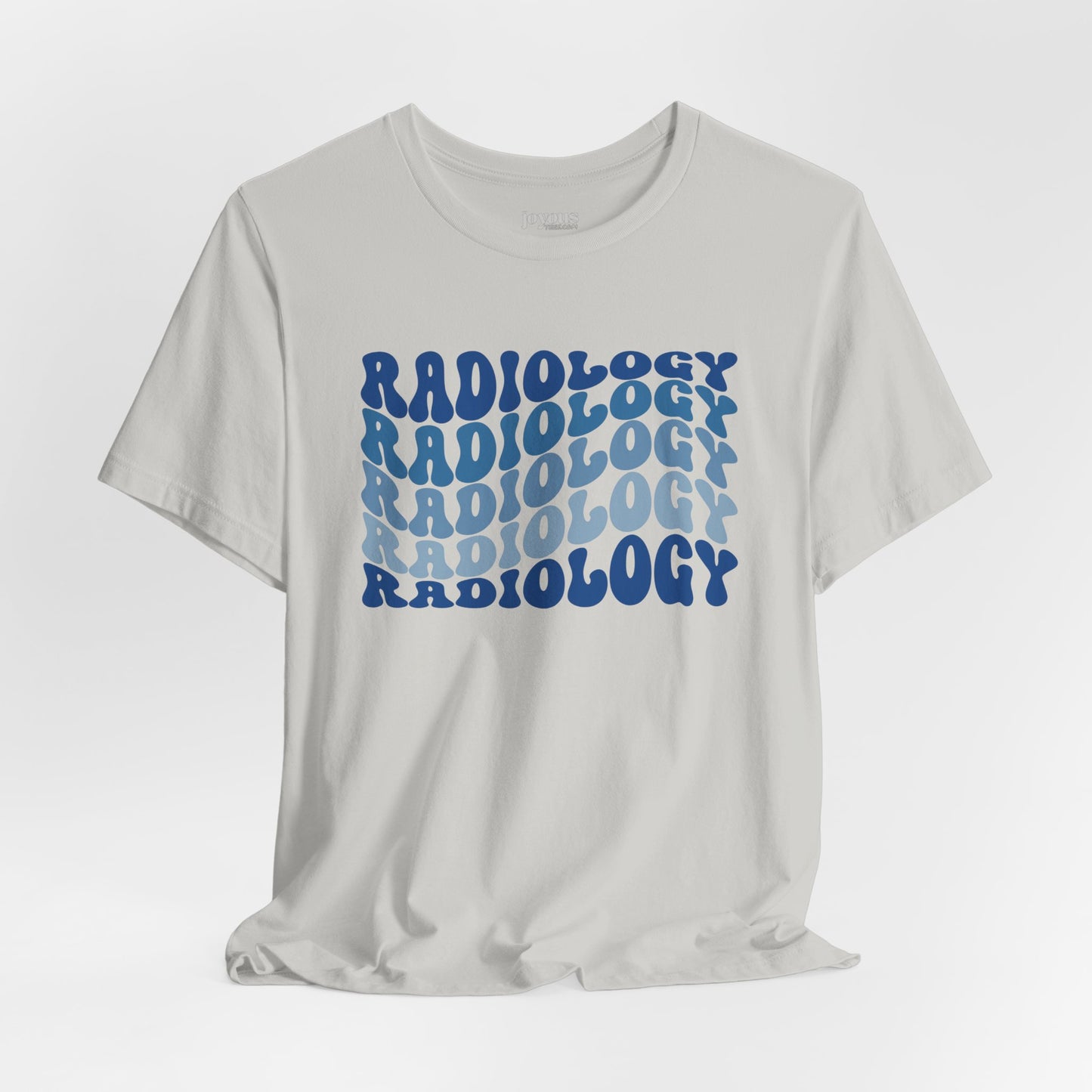 Groovy Blue Radiology Soft Cotton Tee