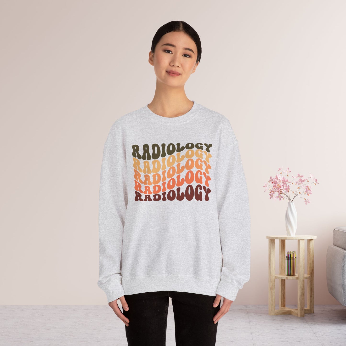 Groovy Radiology Sweatshirt for RAD Techs