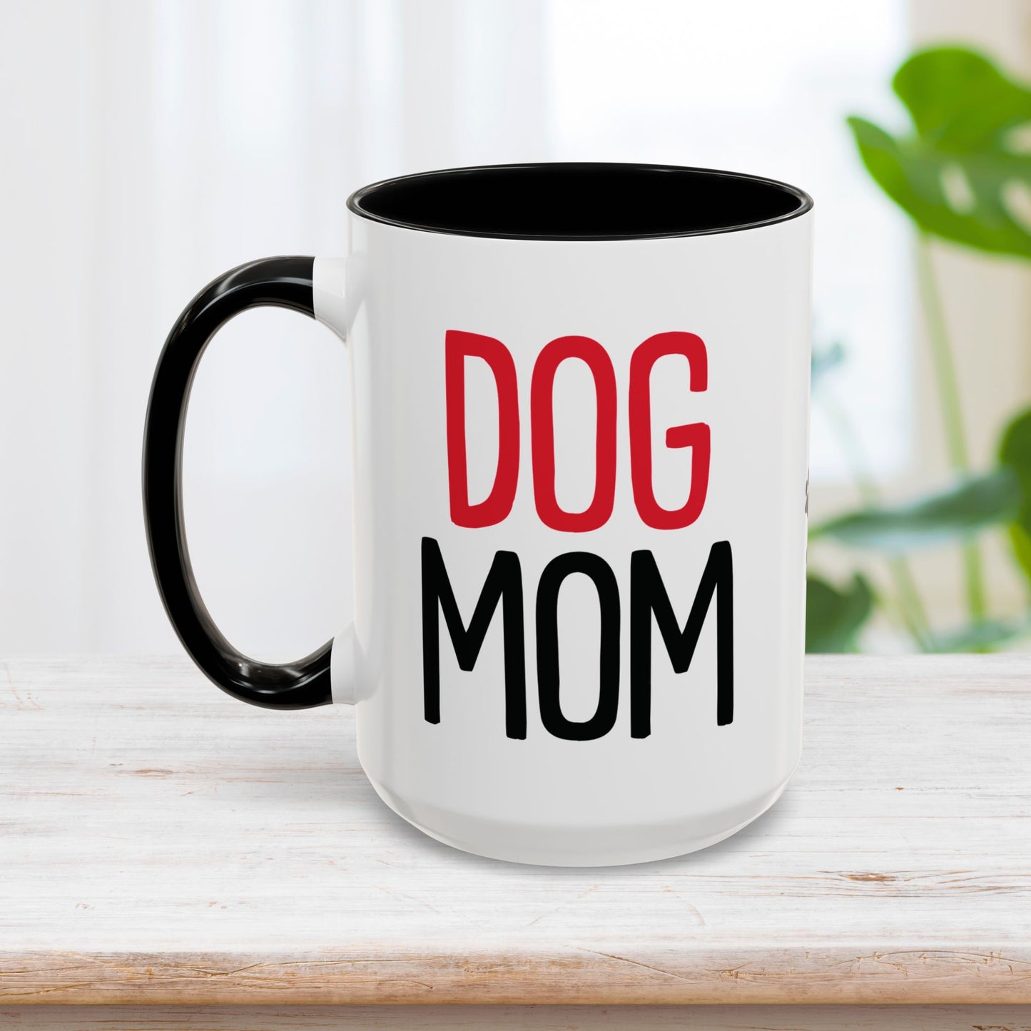 Personalized Dog Mom Coffee Mug with Dog Names - Custom Dog Mom Gifts for Mother's Day