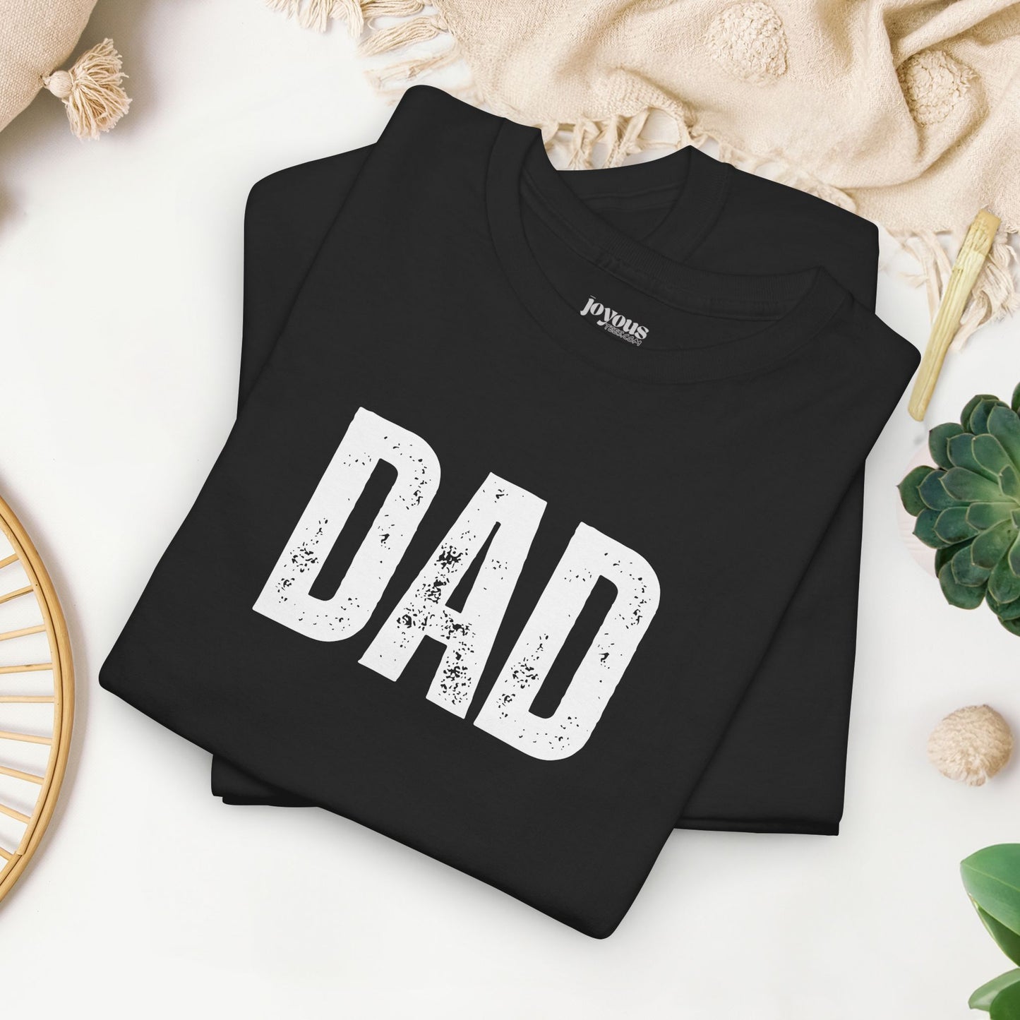 Best Dad Ever Heavy Cotton Tee - Gift for Dad for Father's Day