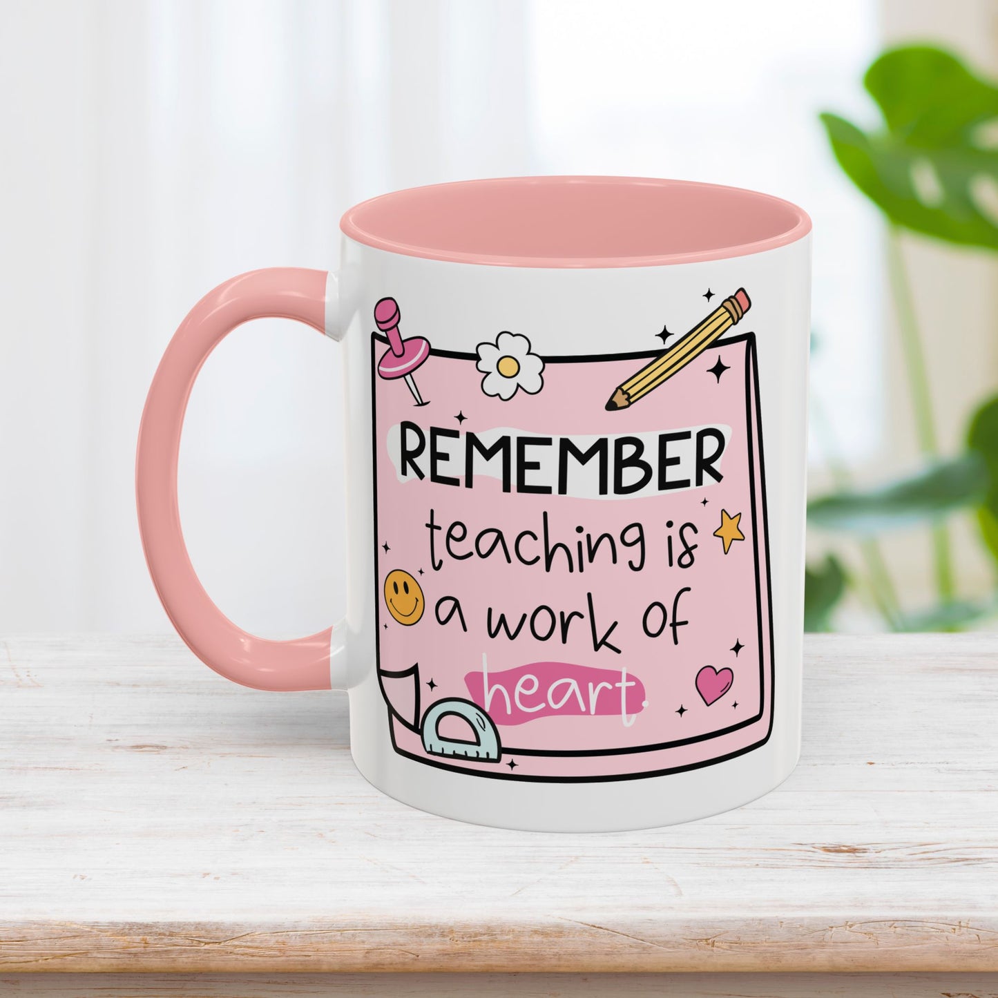 Trendy Motivational Teacher Mug