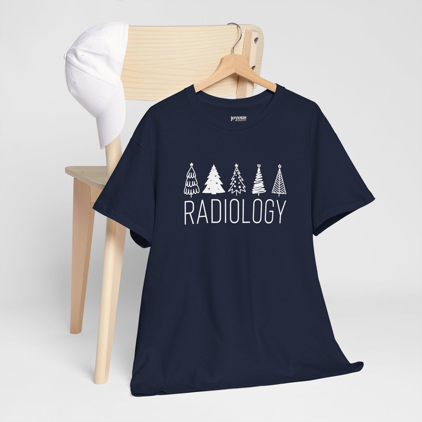 Christmas Tree Radiology Heavy Cotton Tee