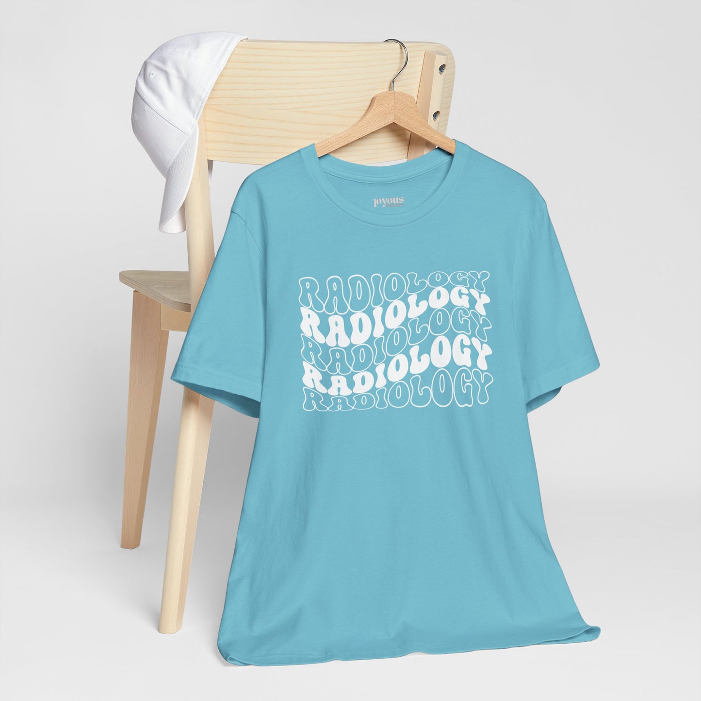 Groovy White Radiology Soft Cotton Tee