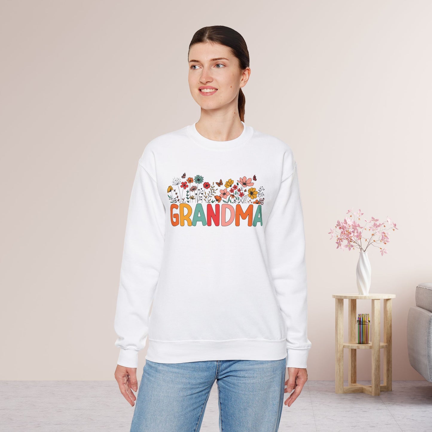 Spring Floral Grandma Sweatshirt