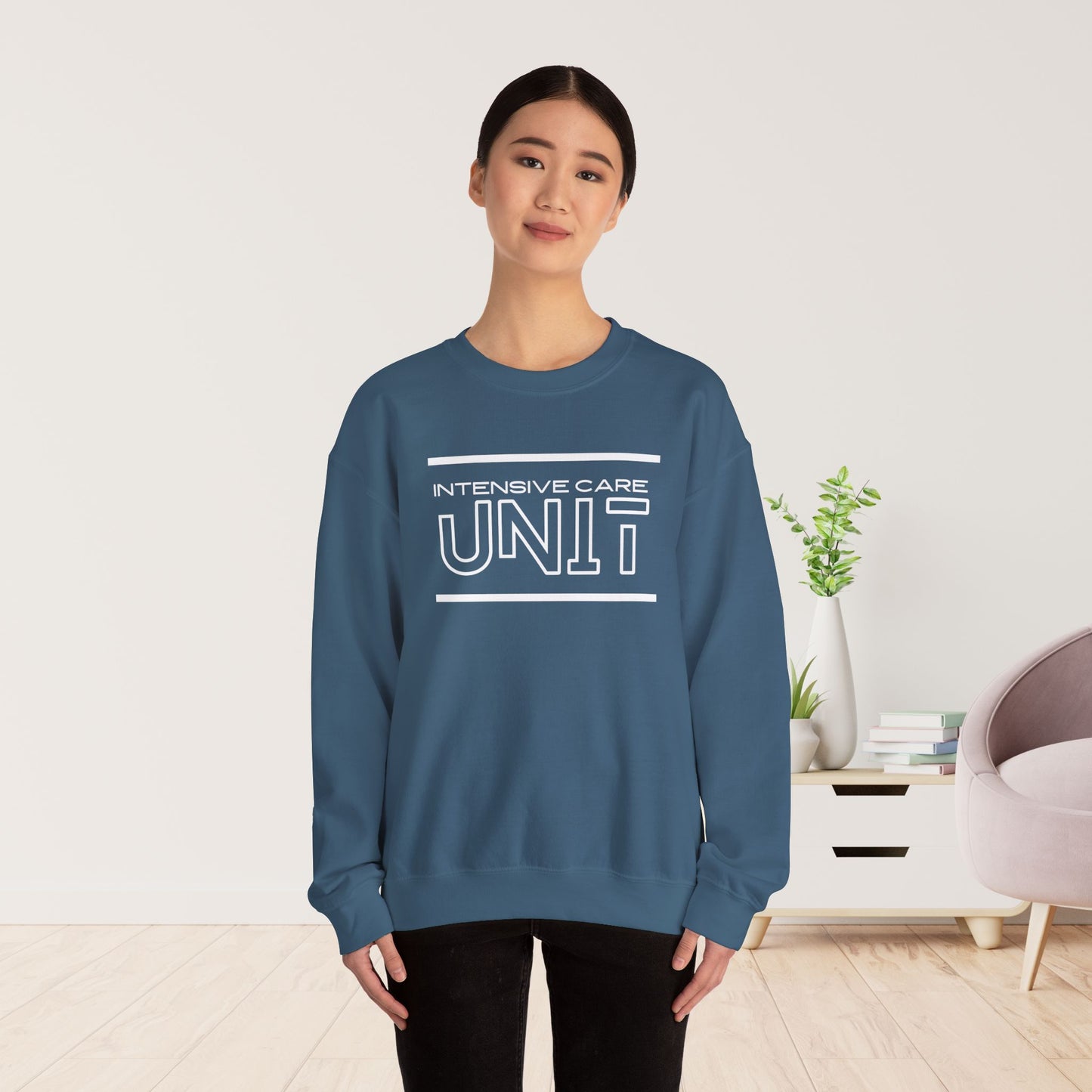 Intensive Care Unit Sweatshirt for ICU Nurse