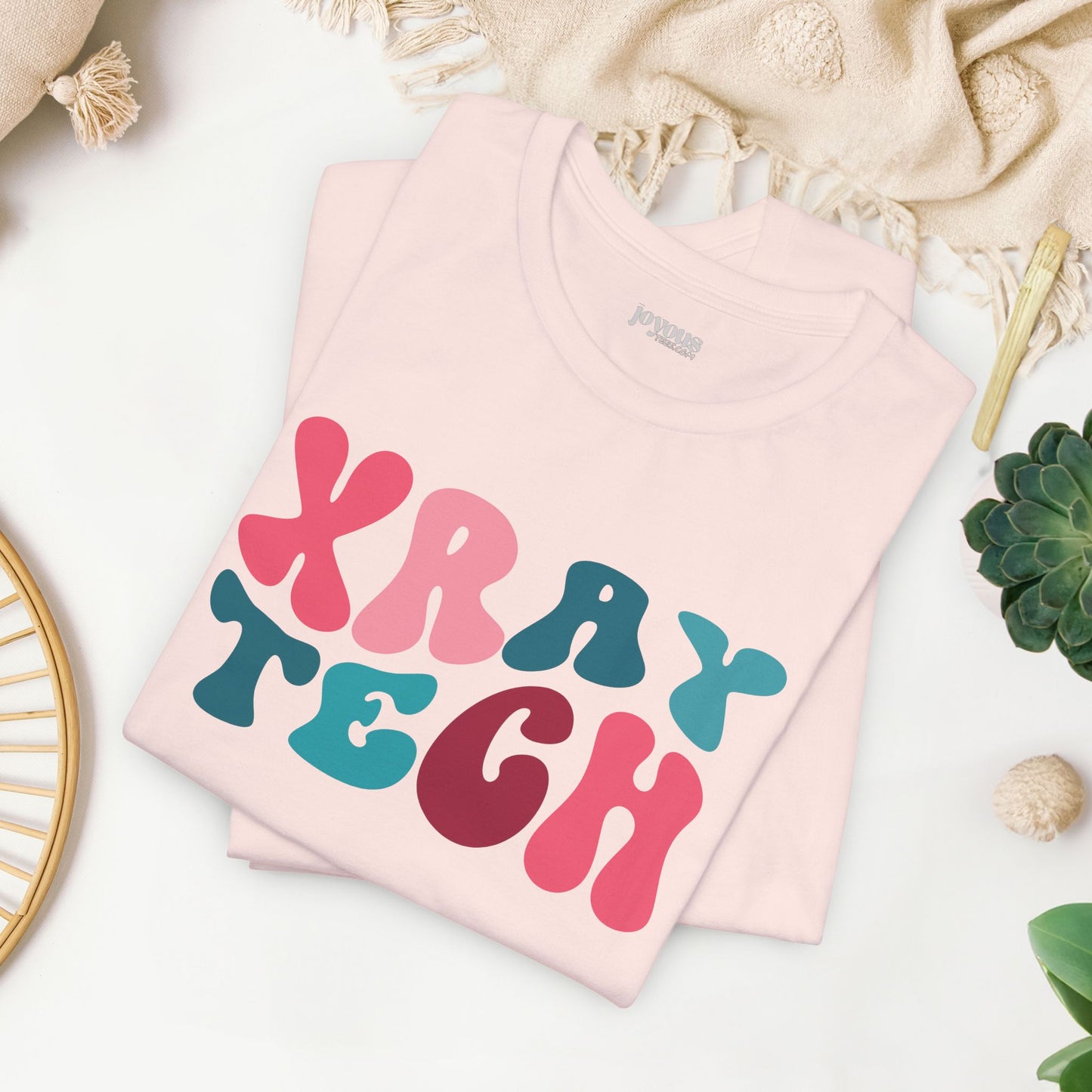 Groovy Colorful XRAY Tech Soft Cotton Tee