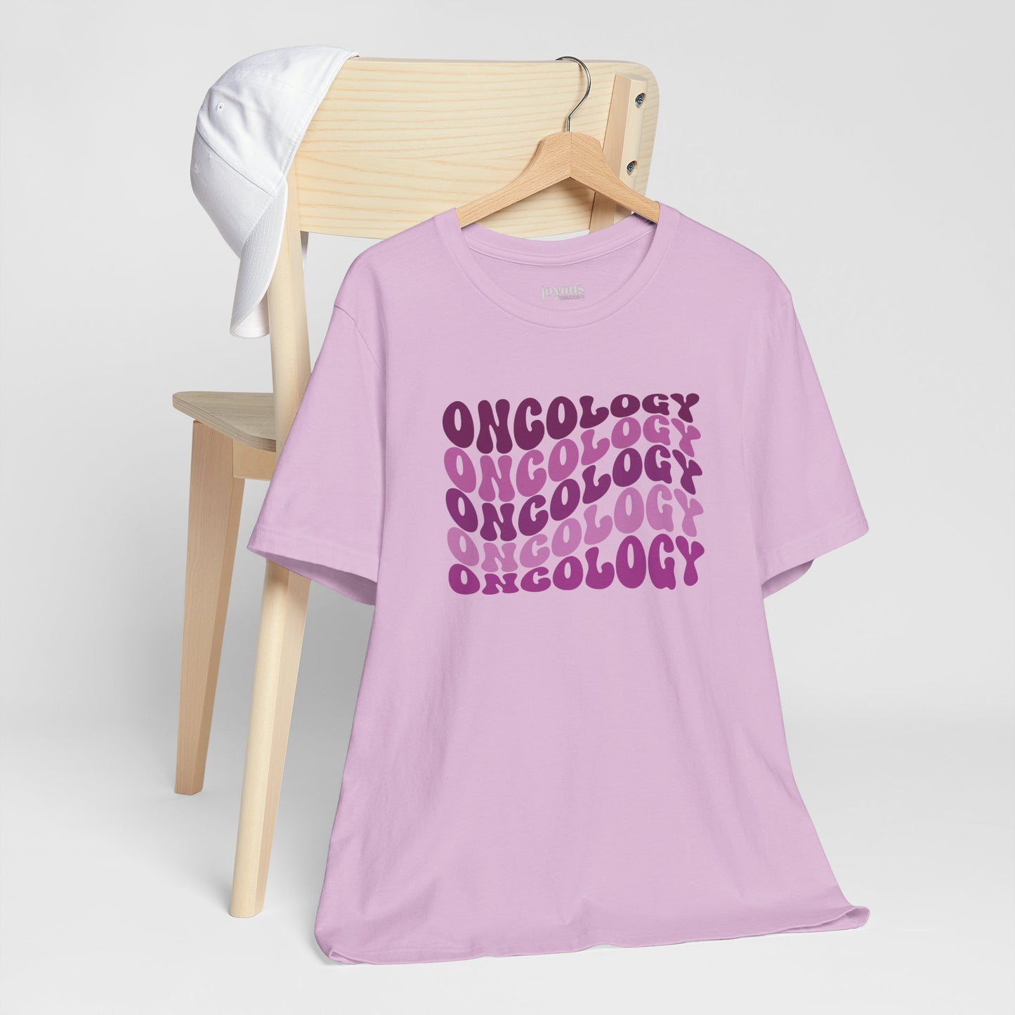 Purple Groovy Oncology Soft Cotton Tee