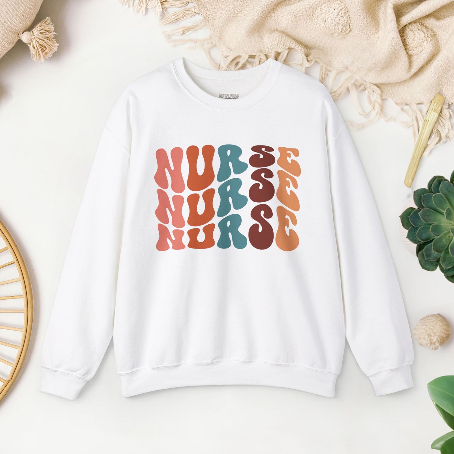 Groovy Unisex Nurse Sweatshirt