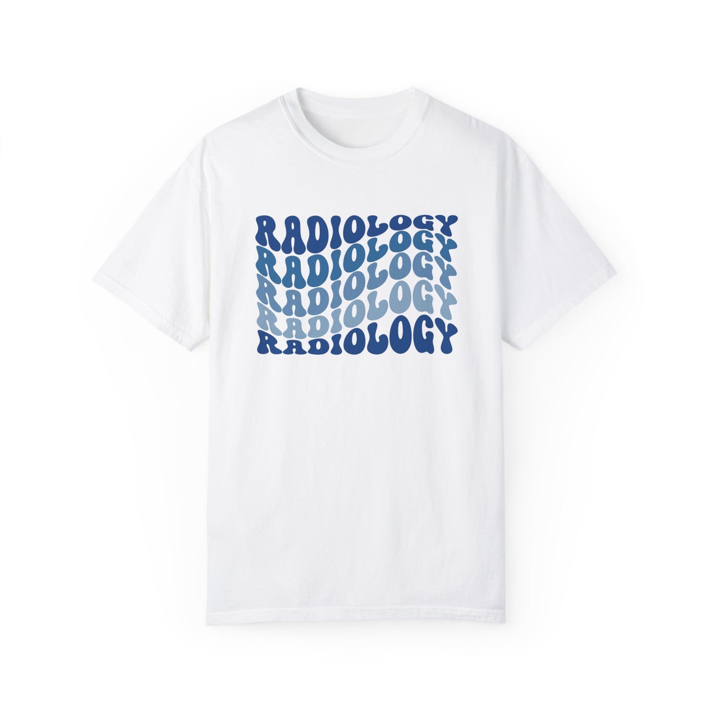 Groovy Blue Comfort Colors Radiology Shirt