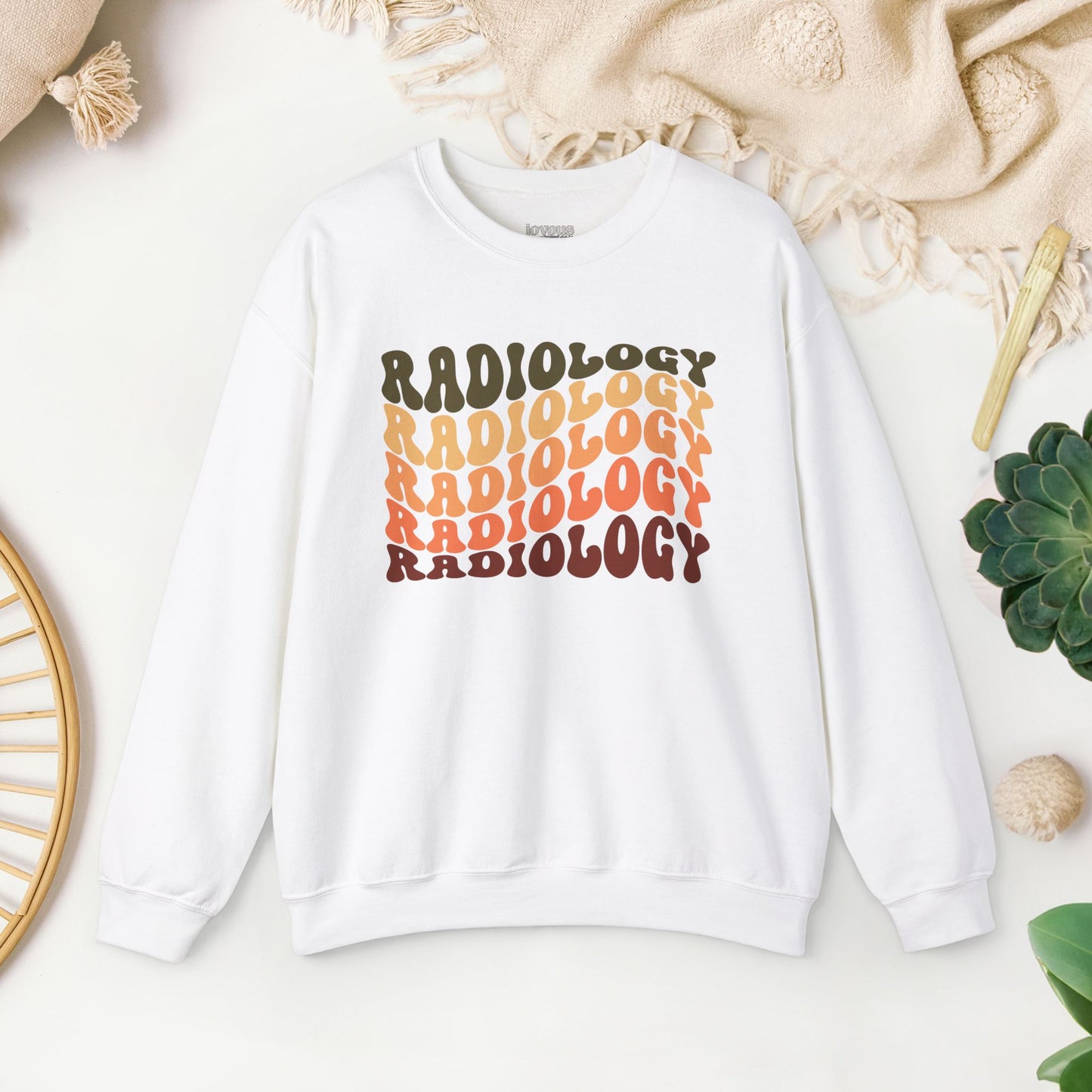 Groovy Radiology Sweatshirt for RAD Techs