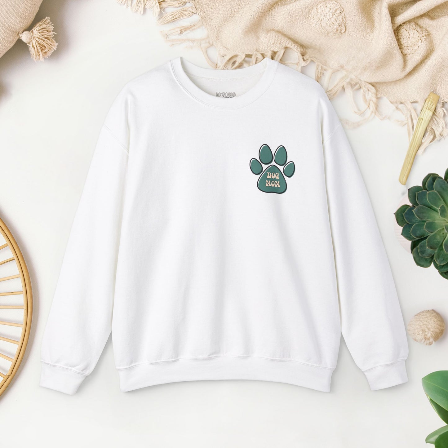 Retro Dog Mom Sweatshirt - Trendy Dog Mom Sweater