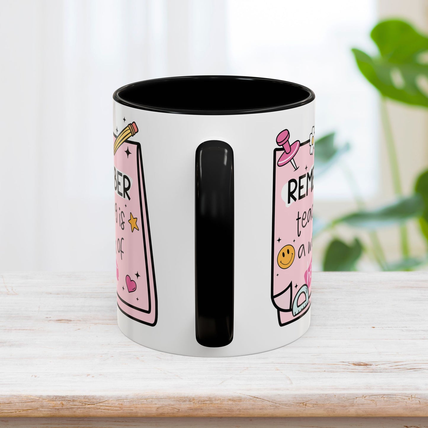 Trendy Motivational Teacher Mug