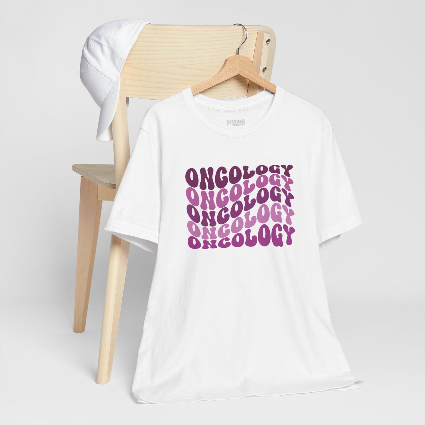 Purple Groovy Oncology Soft Cotton Tee