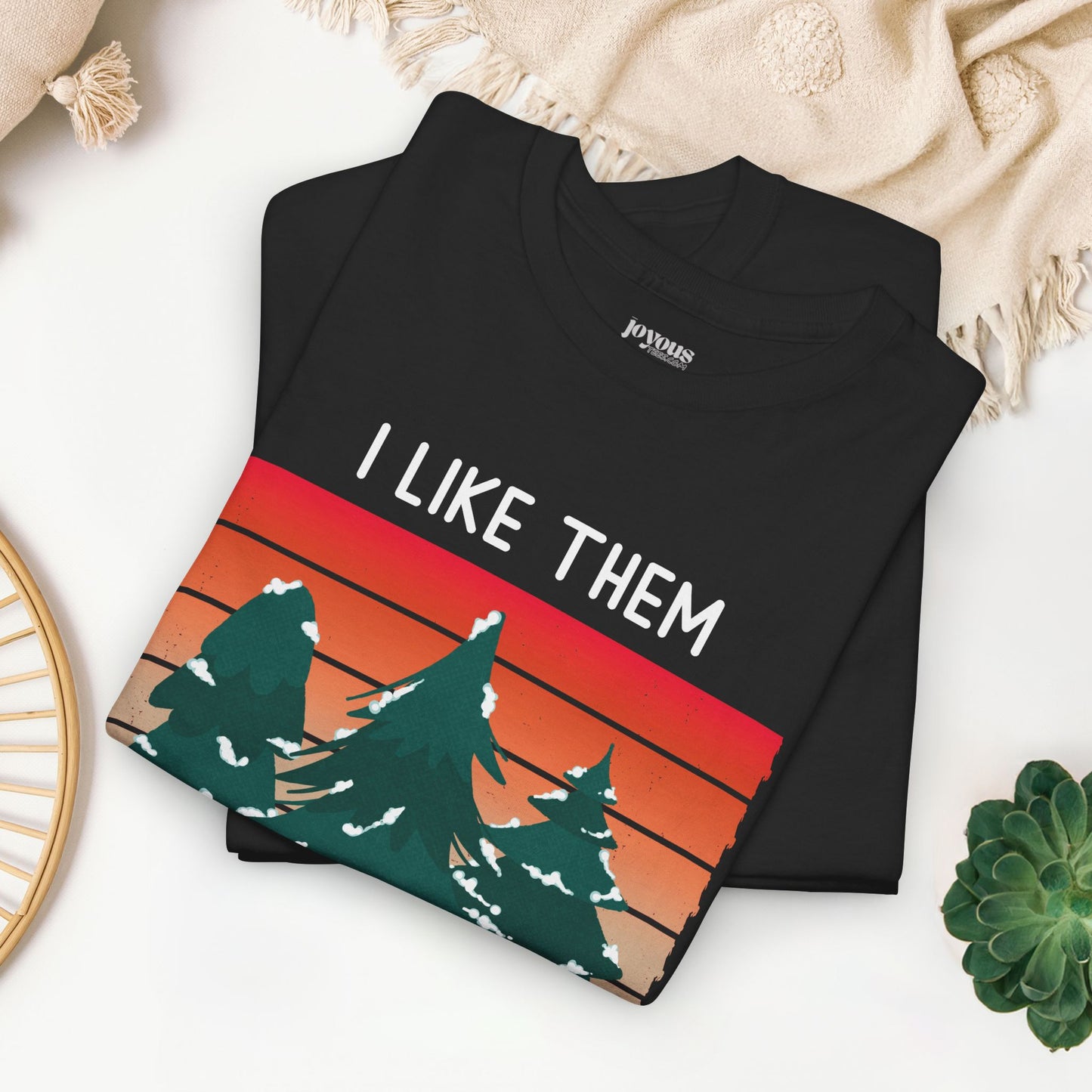 I Like Them Real Thick and Sprucy Funny Christmas Shirt - Matching Family Christmas Heavy Cotton Tee