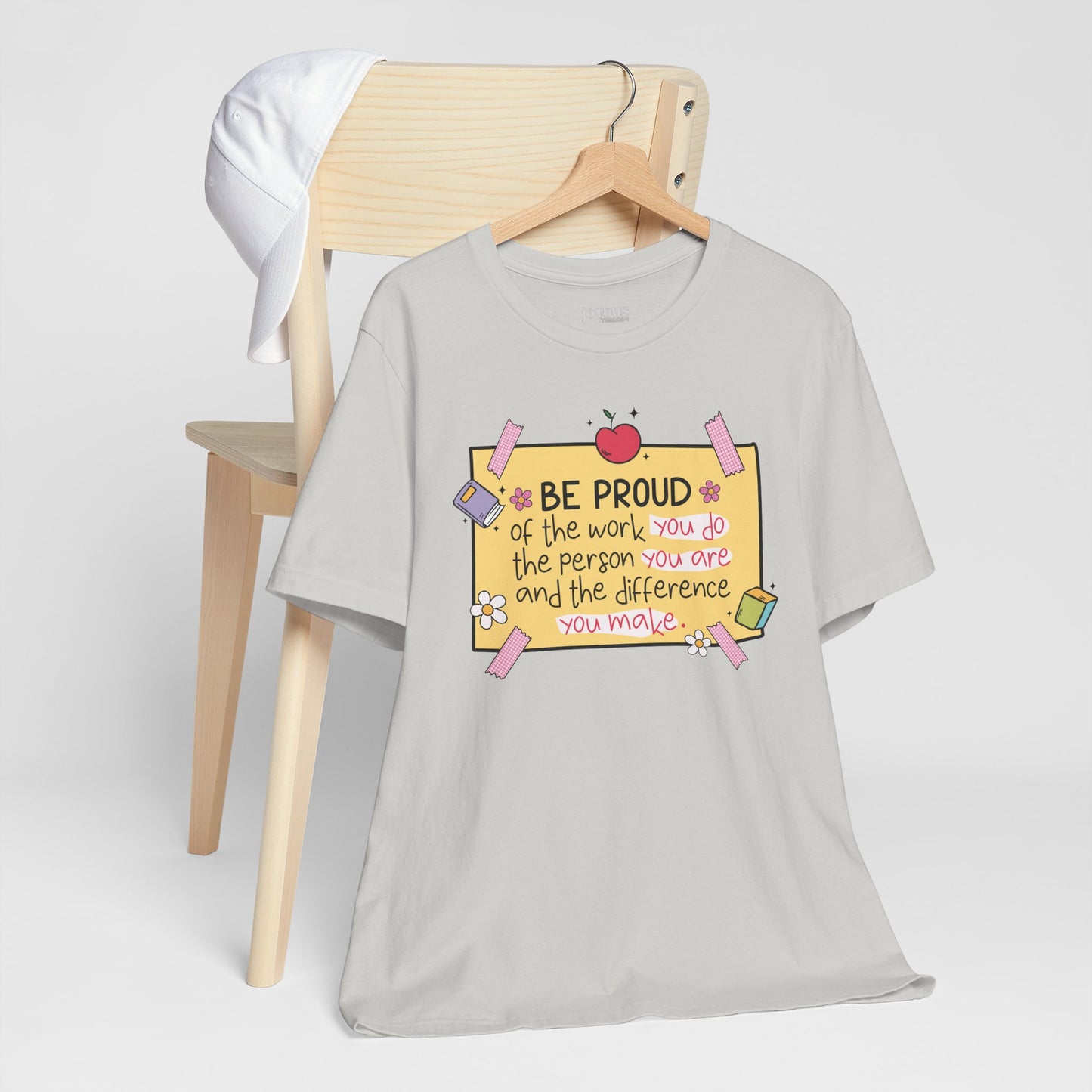 Trendy Motivational Teacher Soft Cotton Tee