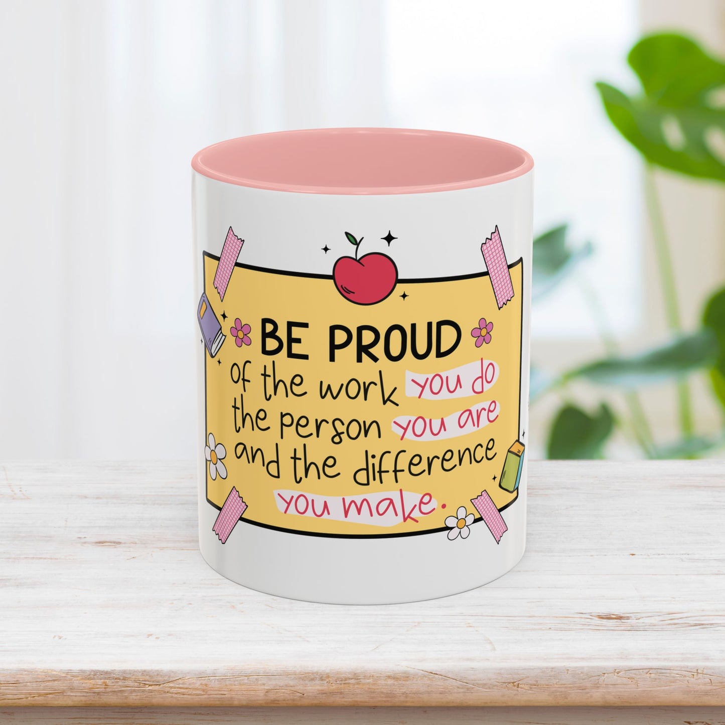 Trendy Motivational Teacher Mug