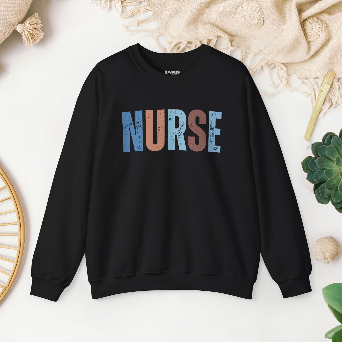 Registered Nurse Sweatshirt - Retro Nurse Sweater