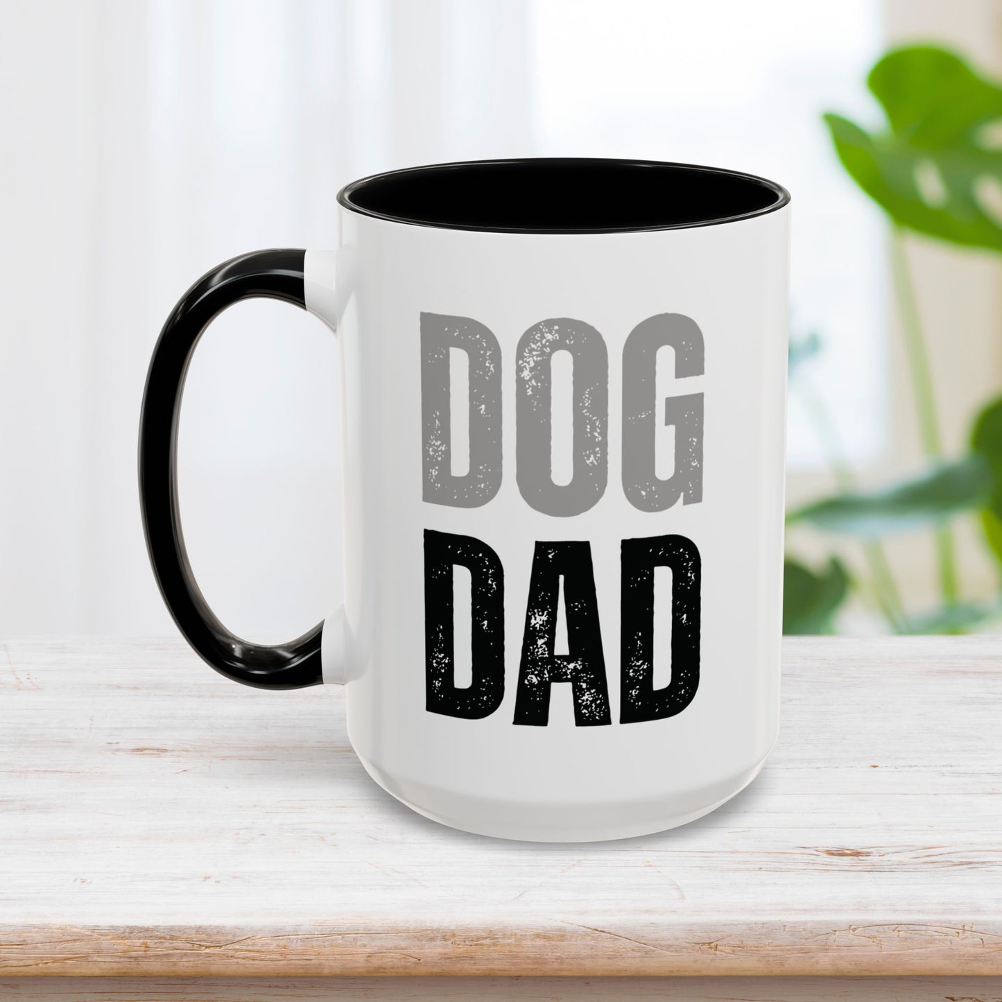 Personalized Dog Dad Coffee Mug with Dog Names - Custom Dog Dad Gifts for Father's Day