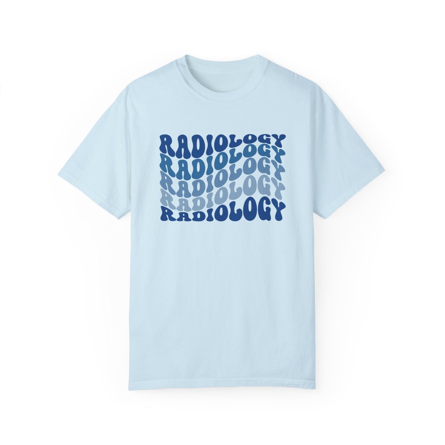 Groovy Blue Comfort Colors Radiology Shirt