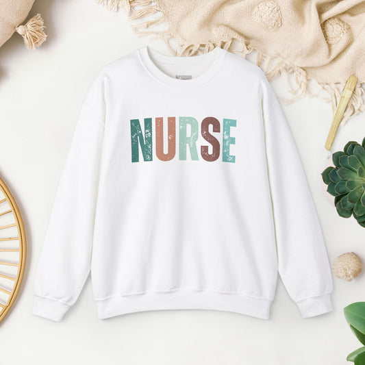 Retro Registered Nurse Sweatshirt