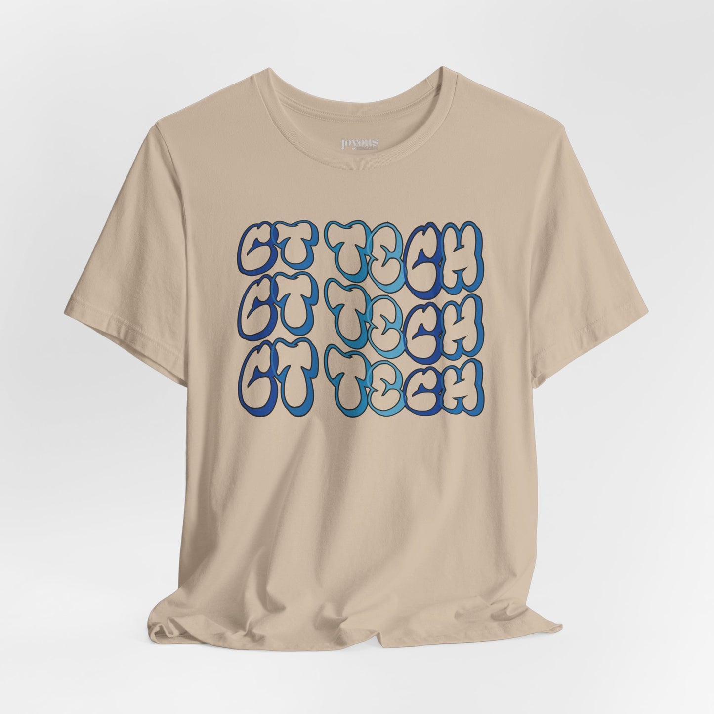 Groovy Blue CT Tech Shirt - CT Technologist Soft Cotton Tee