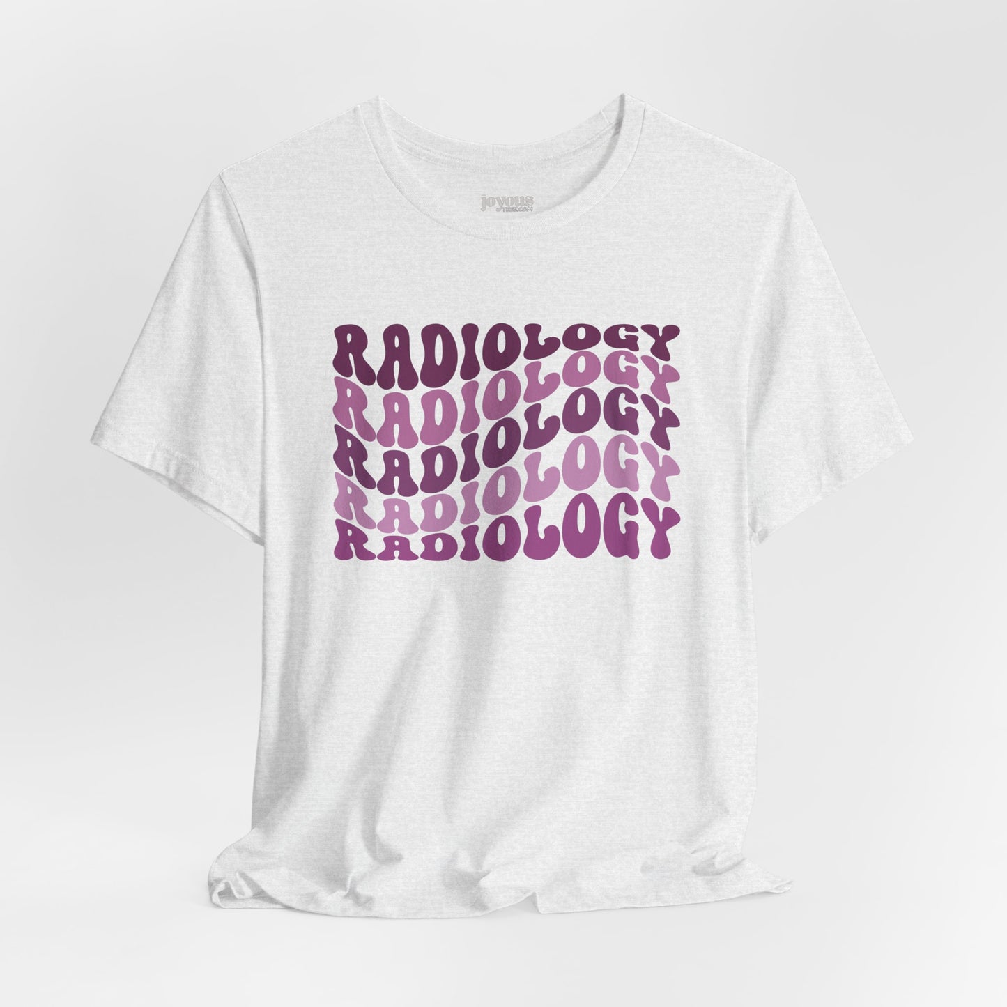 Groovy Purple Radiology Soft Cotton Tee