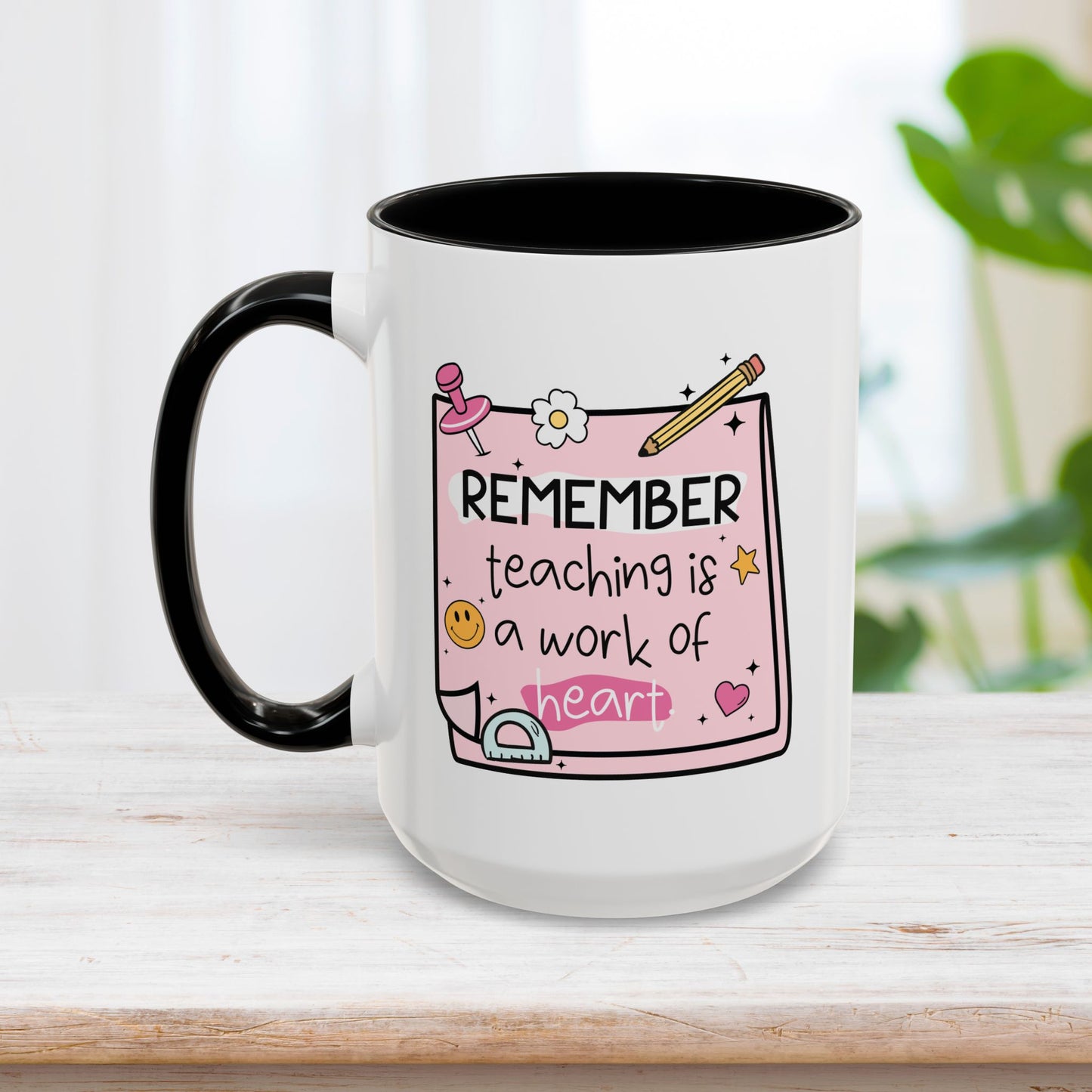 Trendy Motivational Teacher Mug