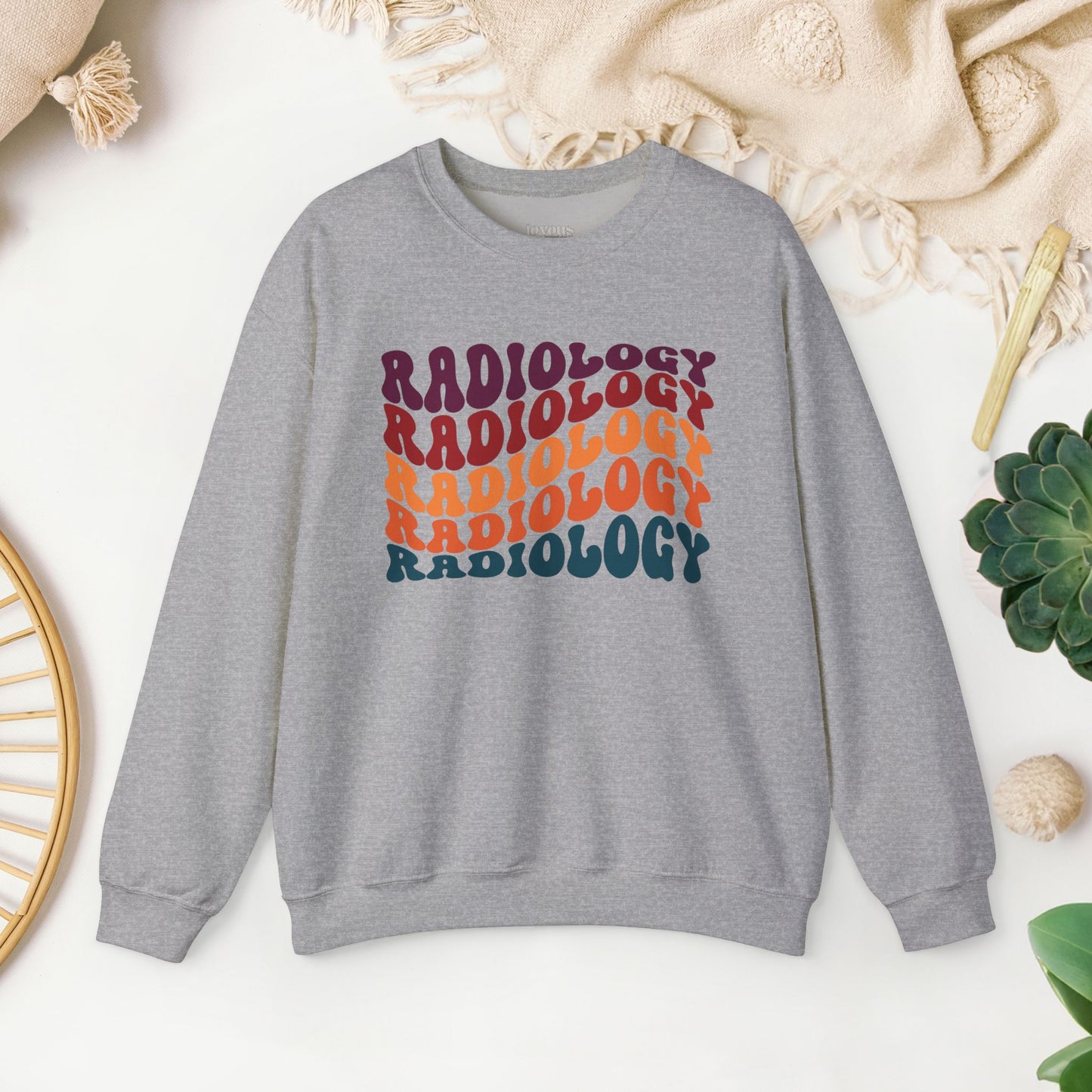 Groovy Radiology Sweatshirt for RAD Technician