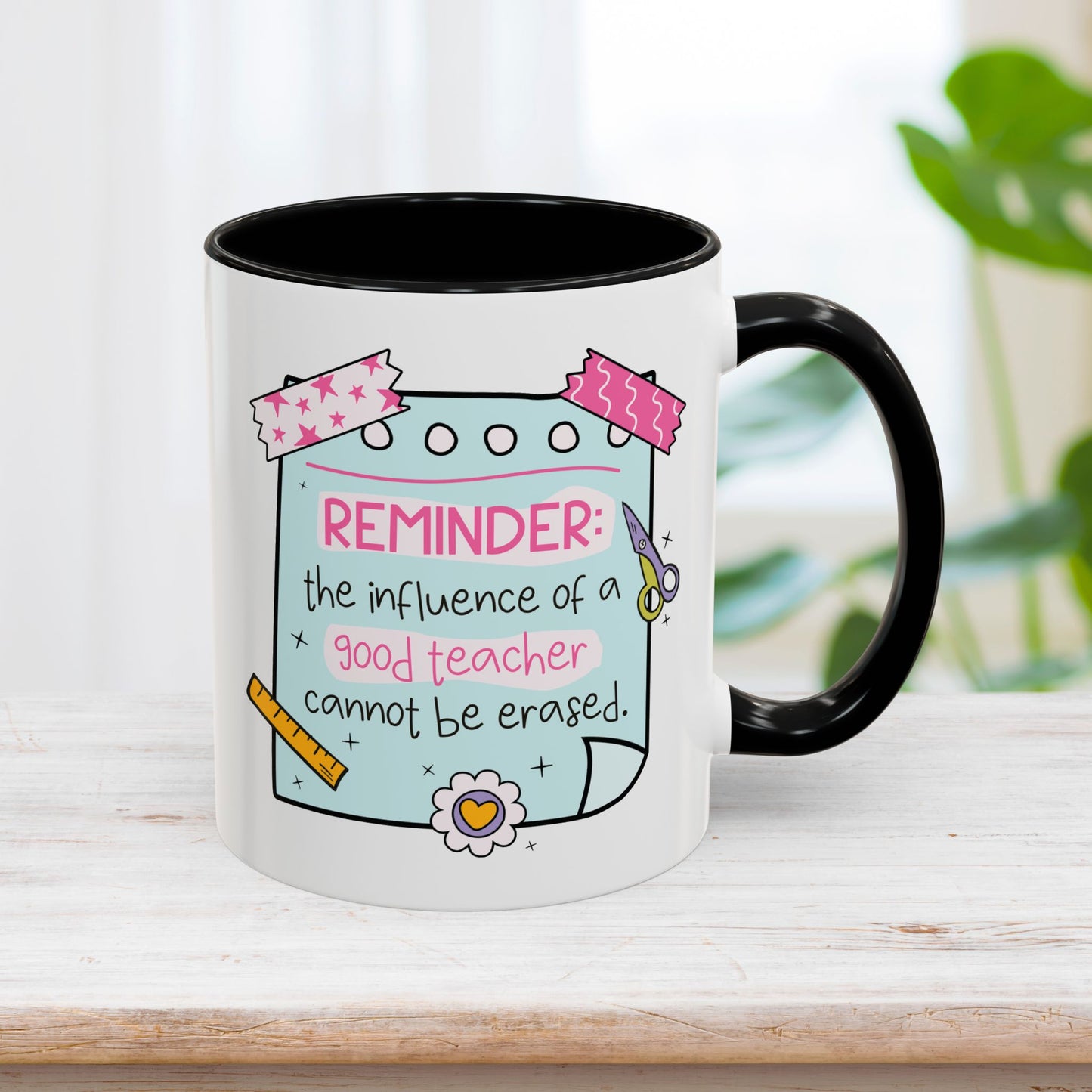 Trendy Motivational Teacher Mug