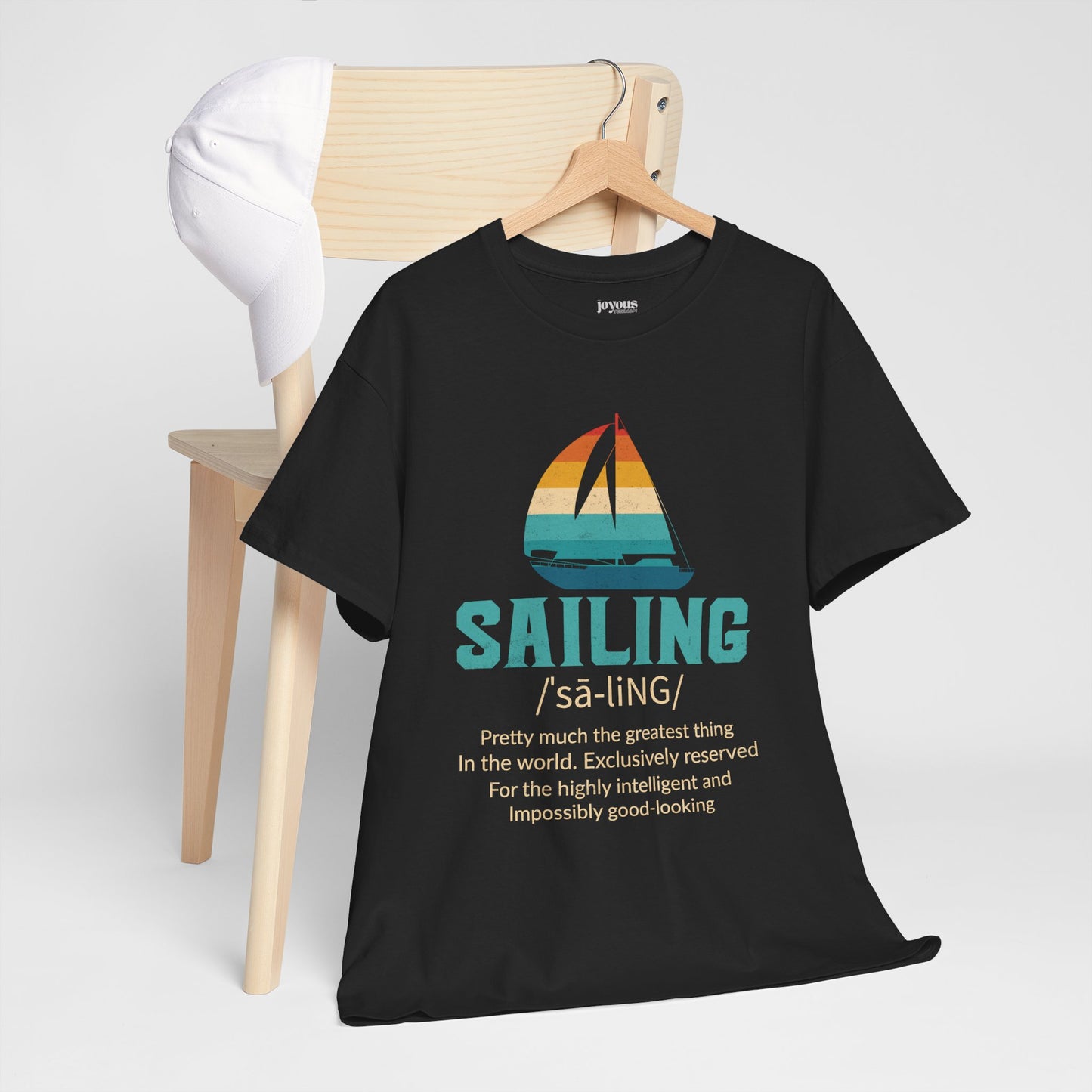 Funny Sailing T-Shirt - Unisex Nautical Heavy Cotton Tee