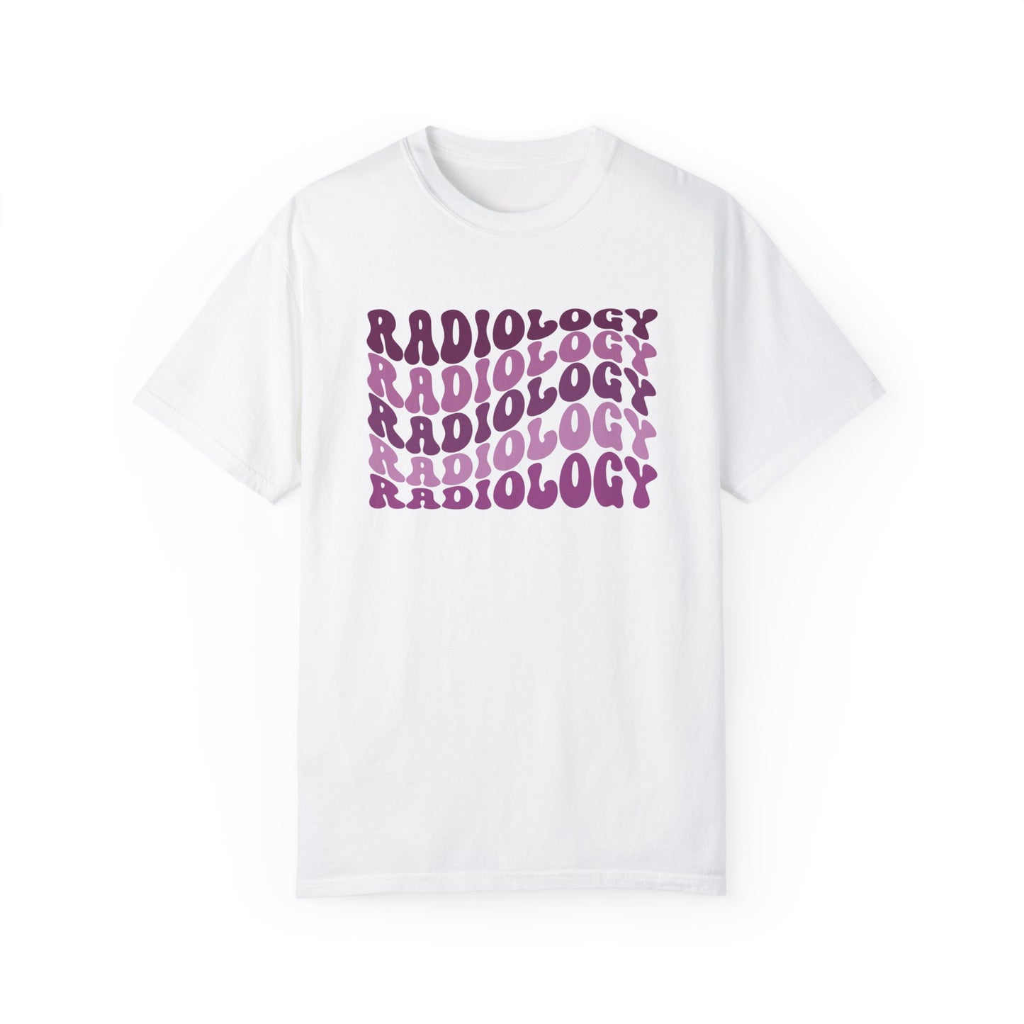 Groovy Purple Comfort Colors Radiology Shirt