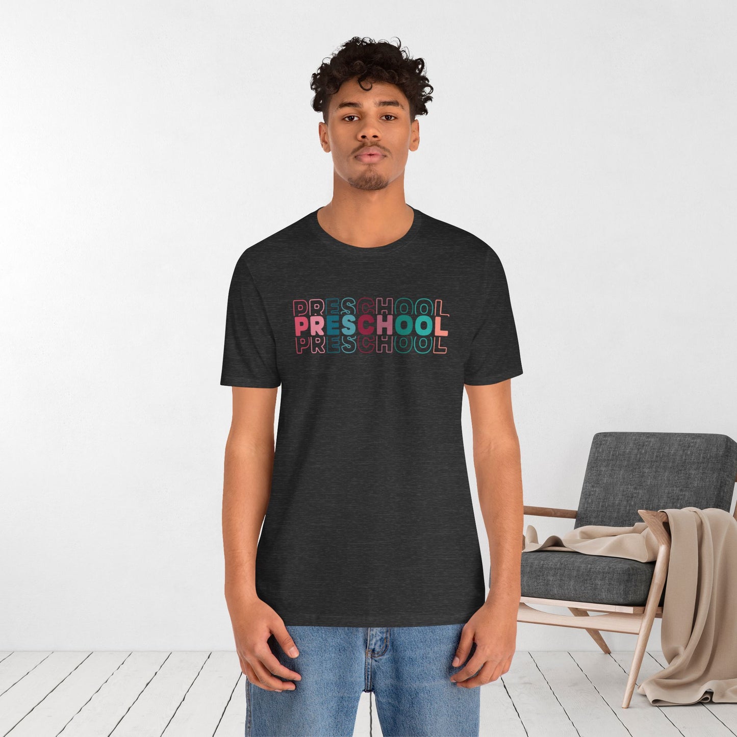 Unisex Preschool Teacher Soft Cotton Tee